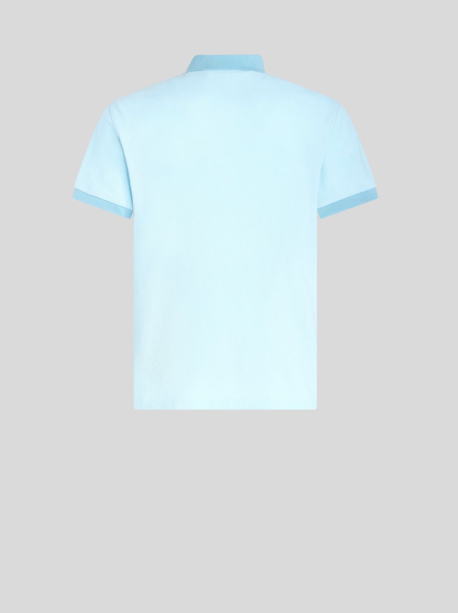 POLO SHIRT WITH EMBROIDERED PEGASO - 5