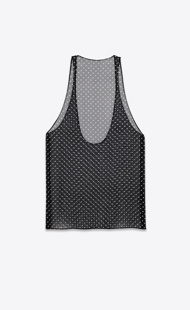 tank top in dotted silk muslin 3