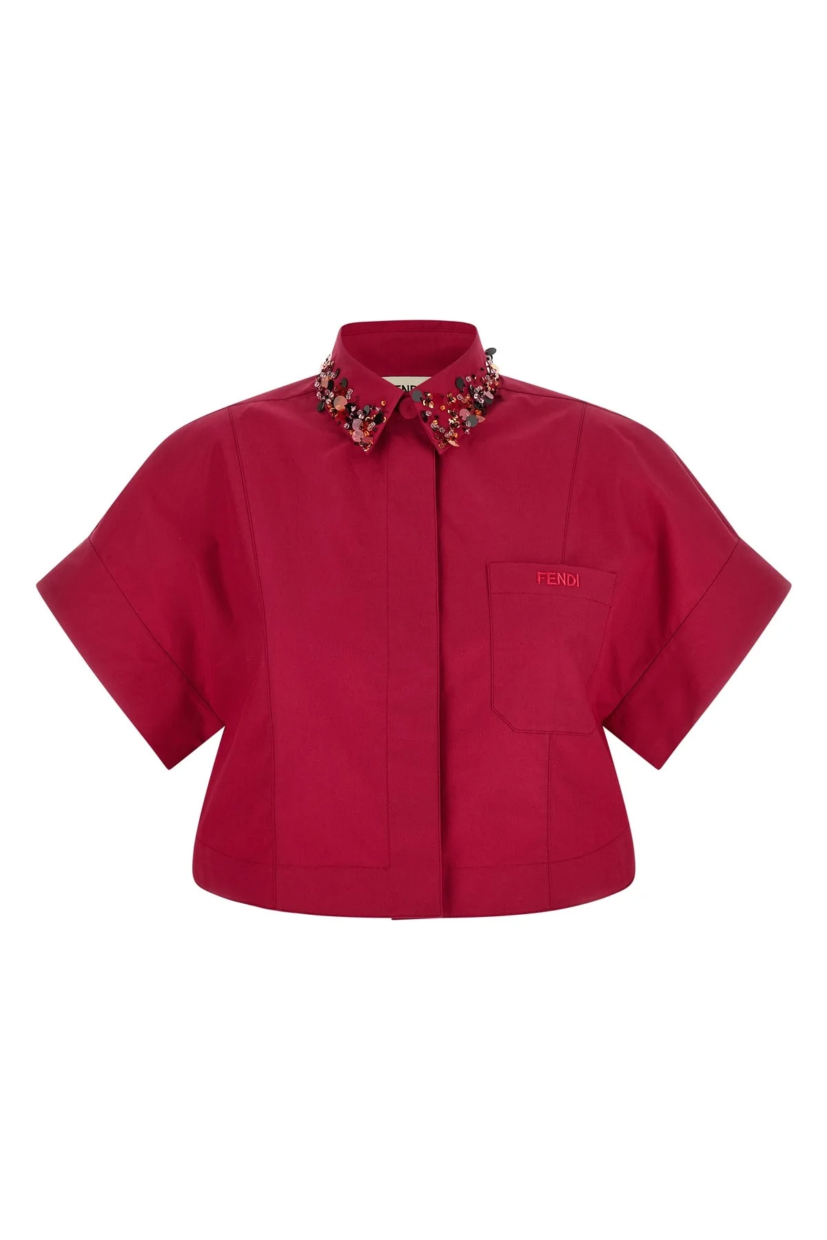 Shirt With Embroidery - 1