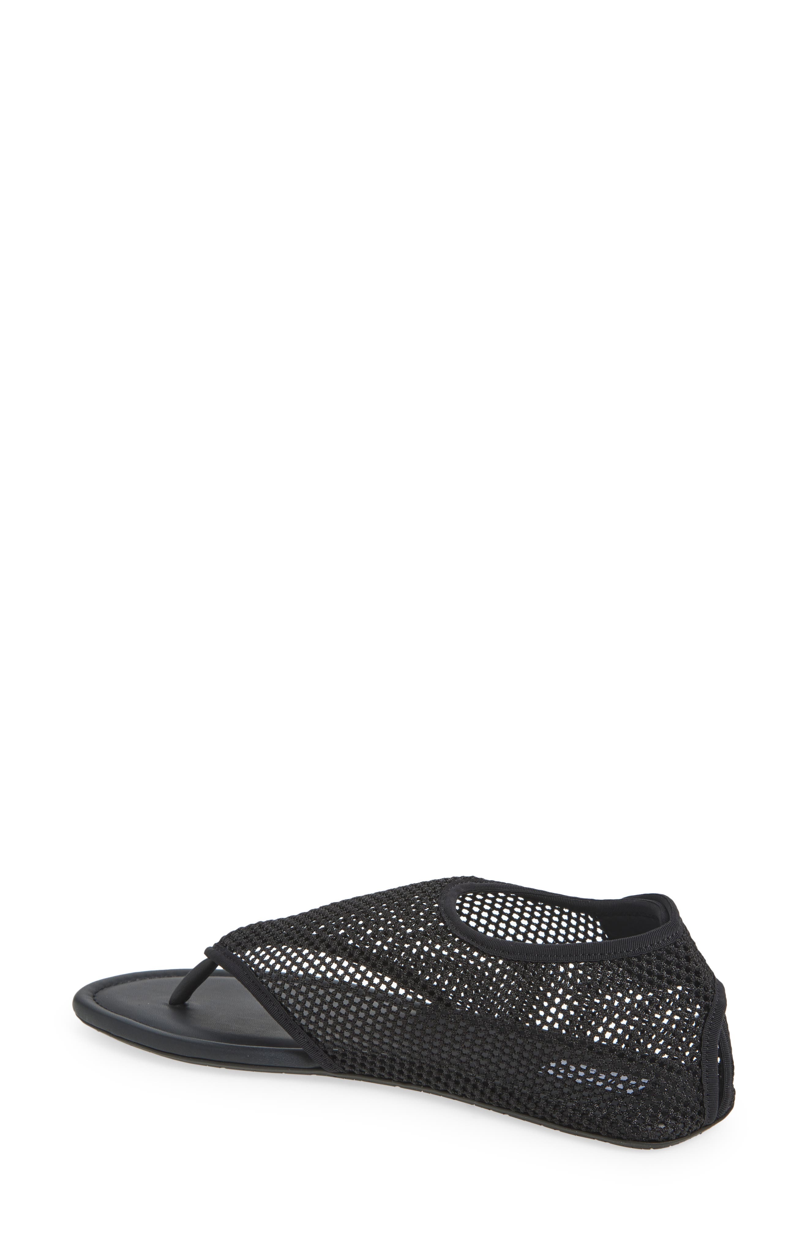 Alaïa Mesh Sandal in Noir at Nordstrom - 2