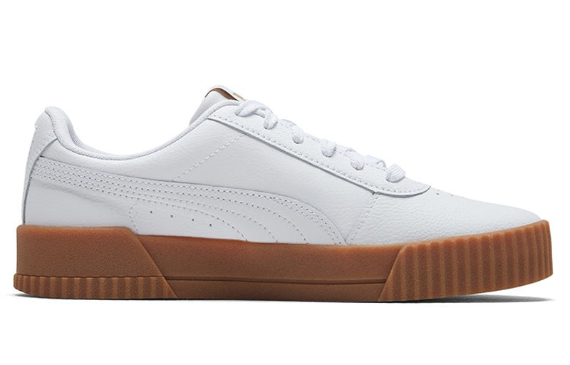PUMA (WMNS) PUMA Carina Leather 'White Gum' 370325-07 outlook