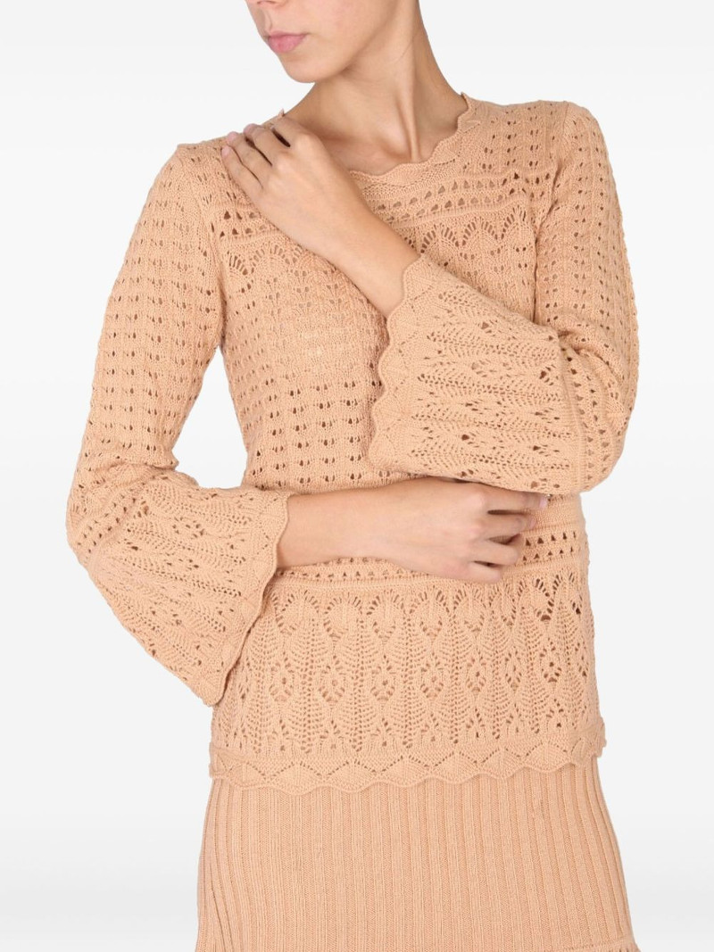 crochet-knit sweater 3