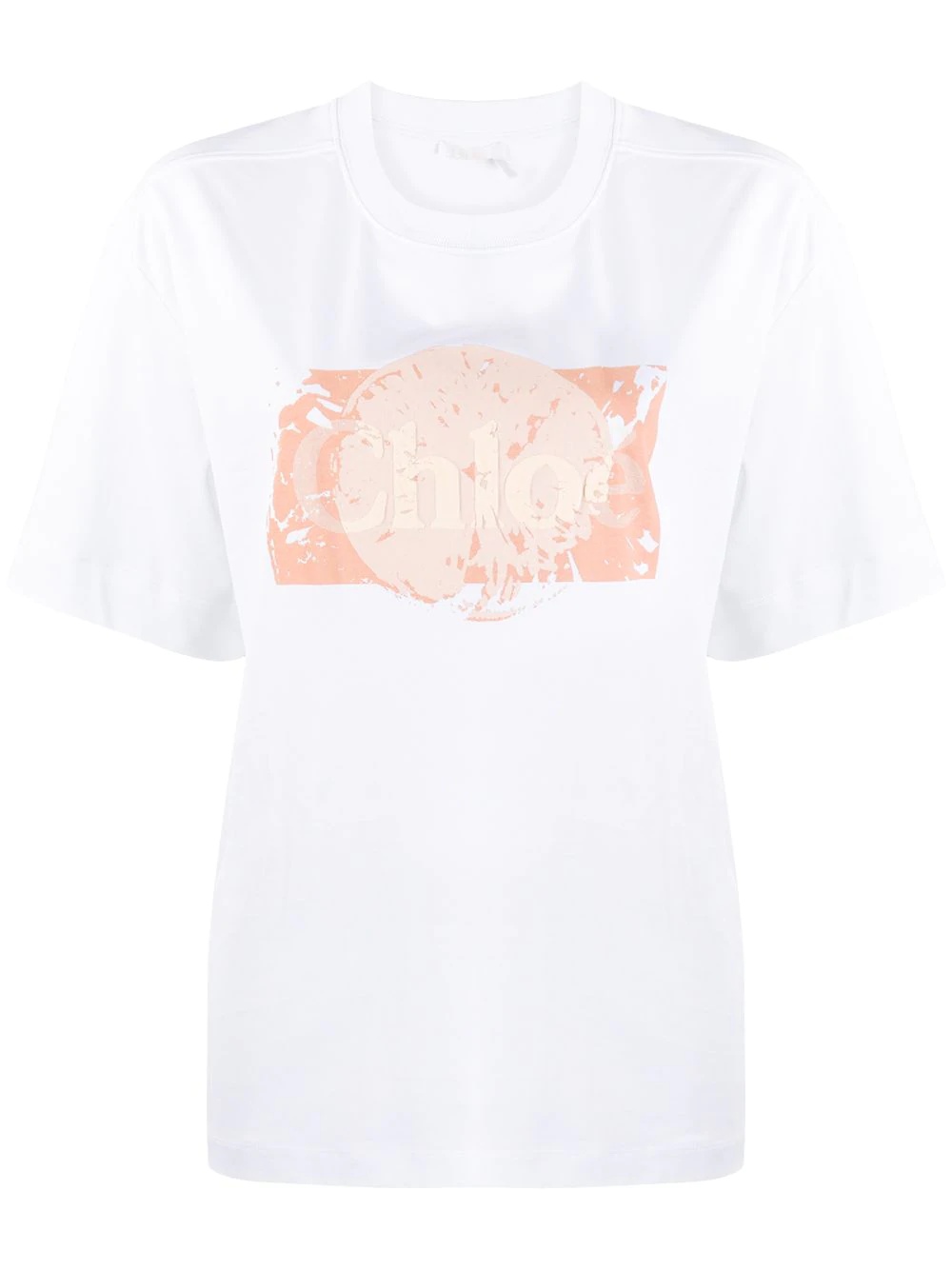 logo-print T-shirt - 1