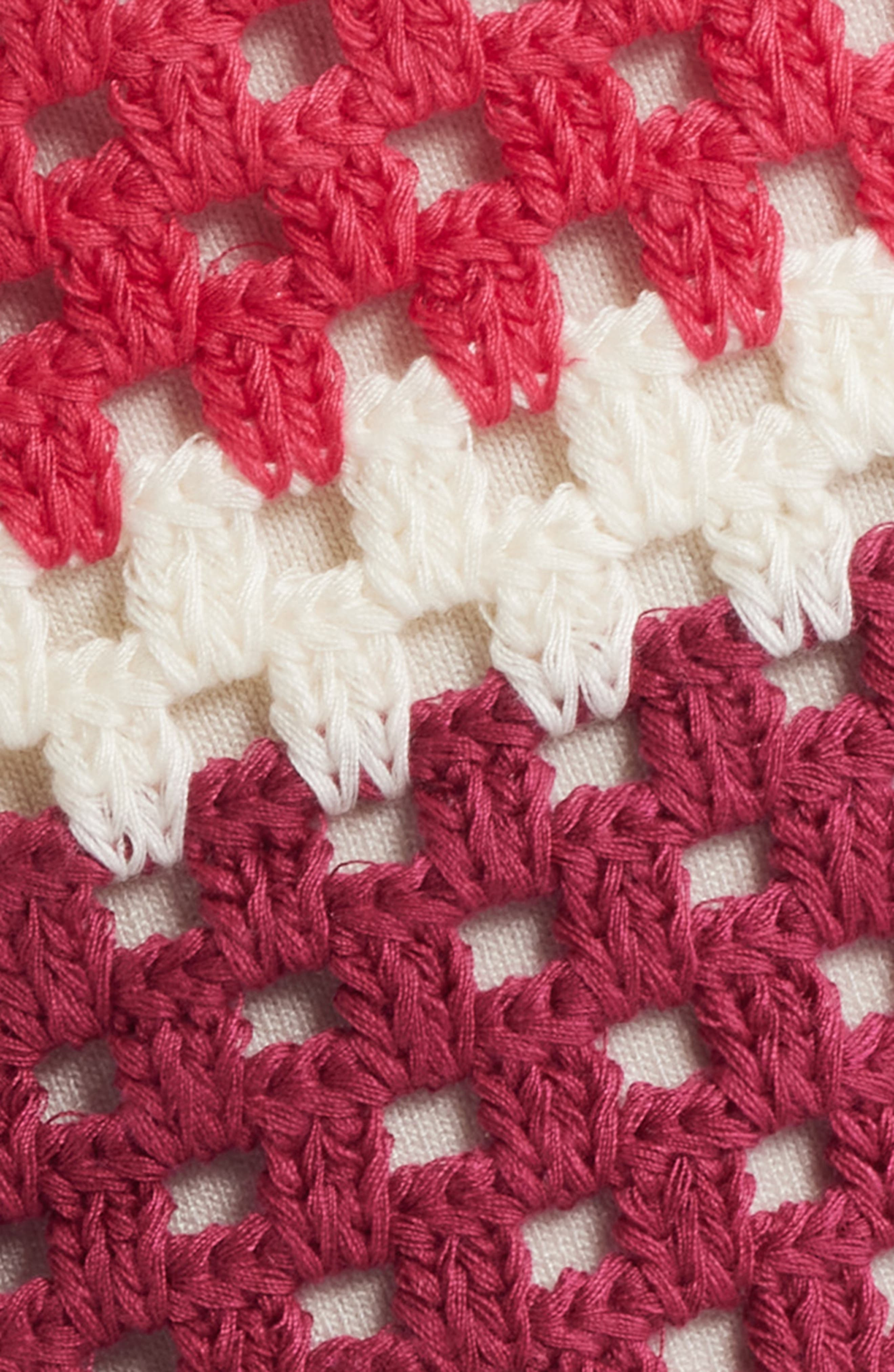 FARM Rio Colorful Crochet Tiles Shorts in Red at Nordstrom - 6
