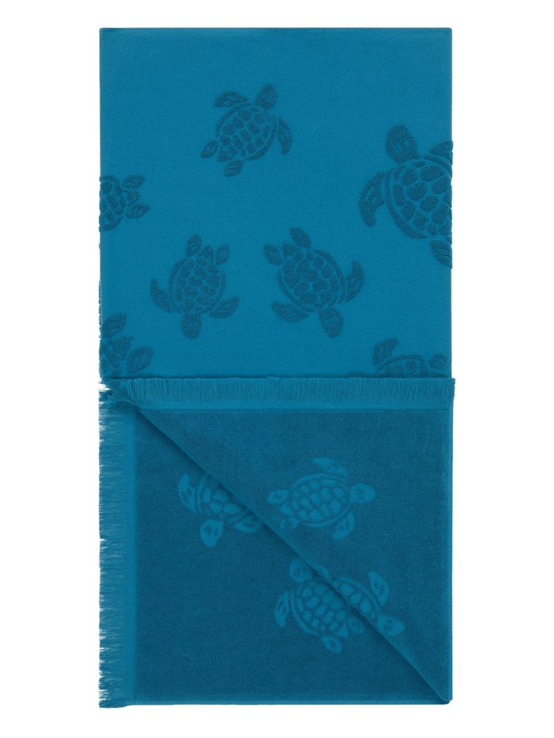 Vilebrequin Turtles Jacquard beach towel outlook
