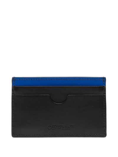 Off-White Arrows-motif leather cardholder outlook