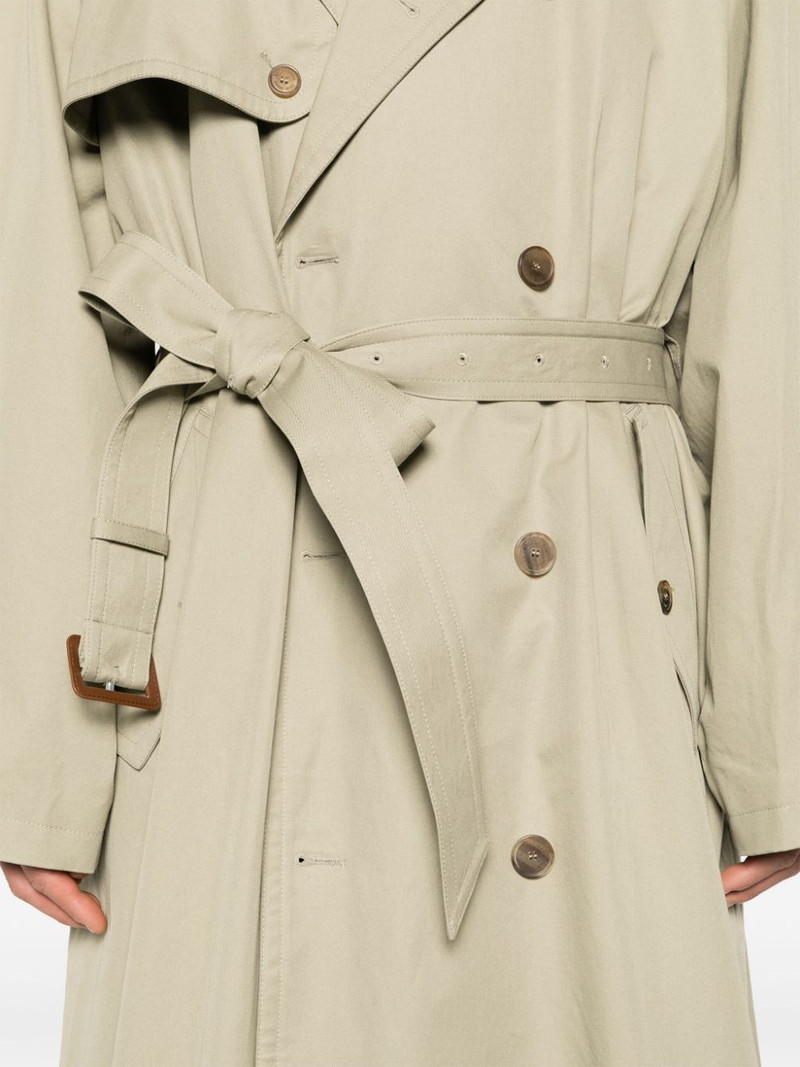 belted maxi trench coat 5