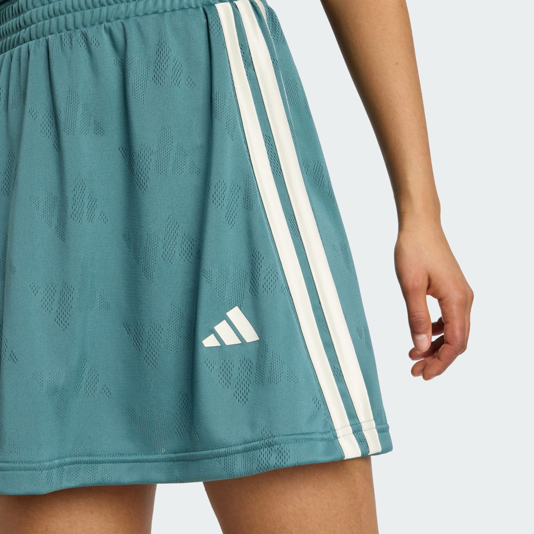 Stadium 3-Stripes Tennis Inspired Jacquard Skirt With Short - 5