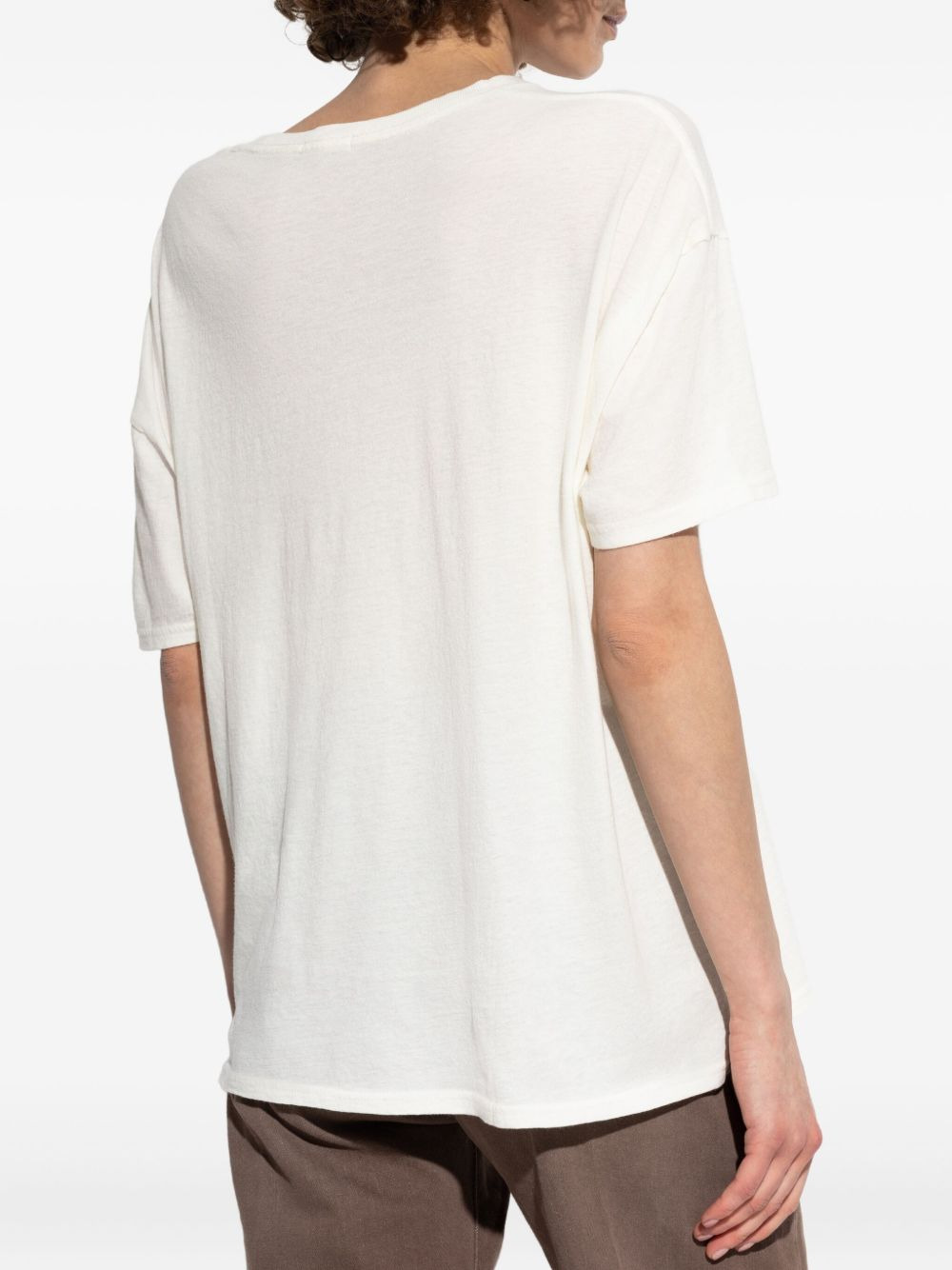 cotton T-shirt - 4