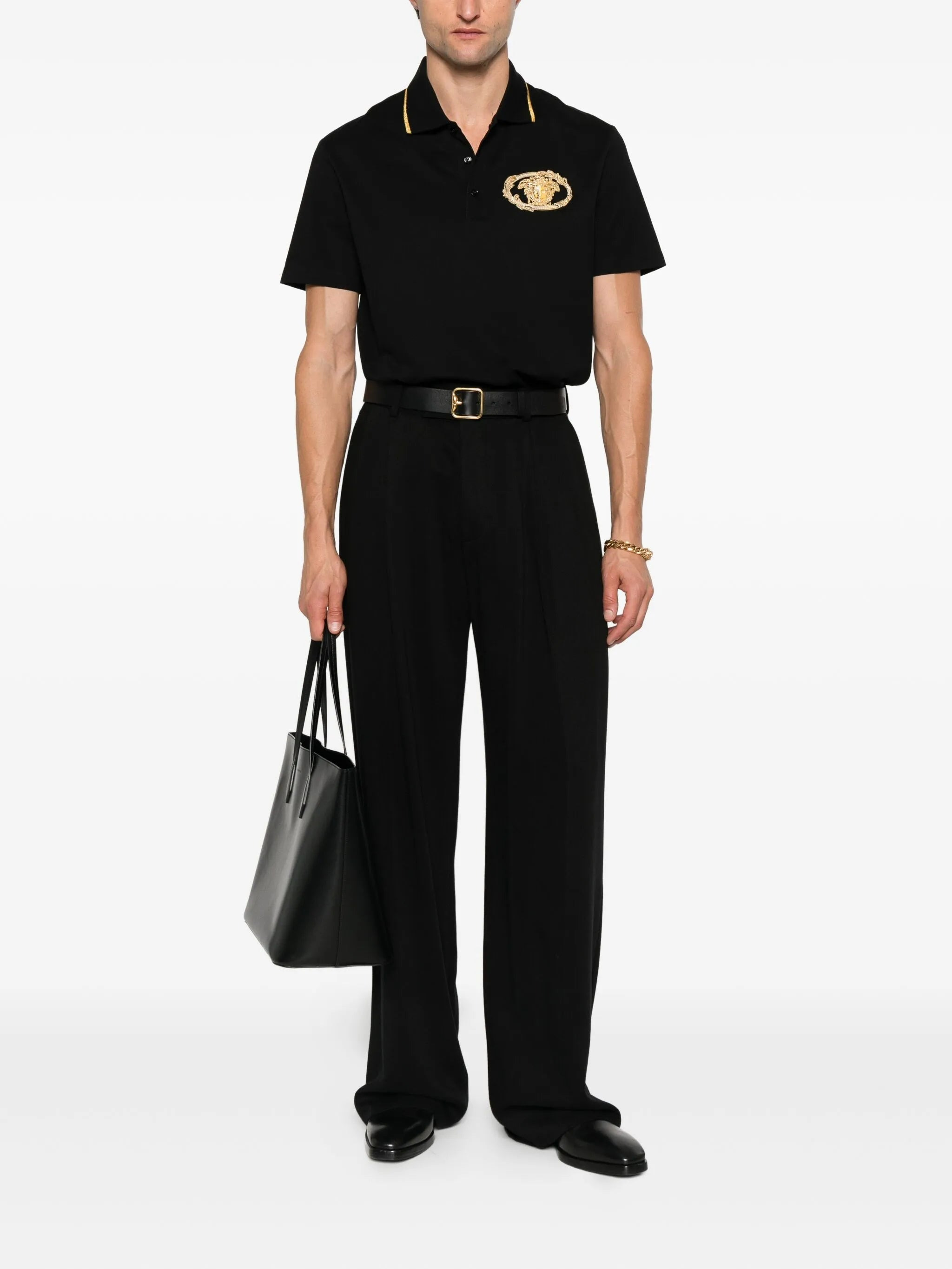 Versace Medusa Emblem Polo Shirt - 3