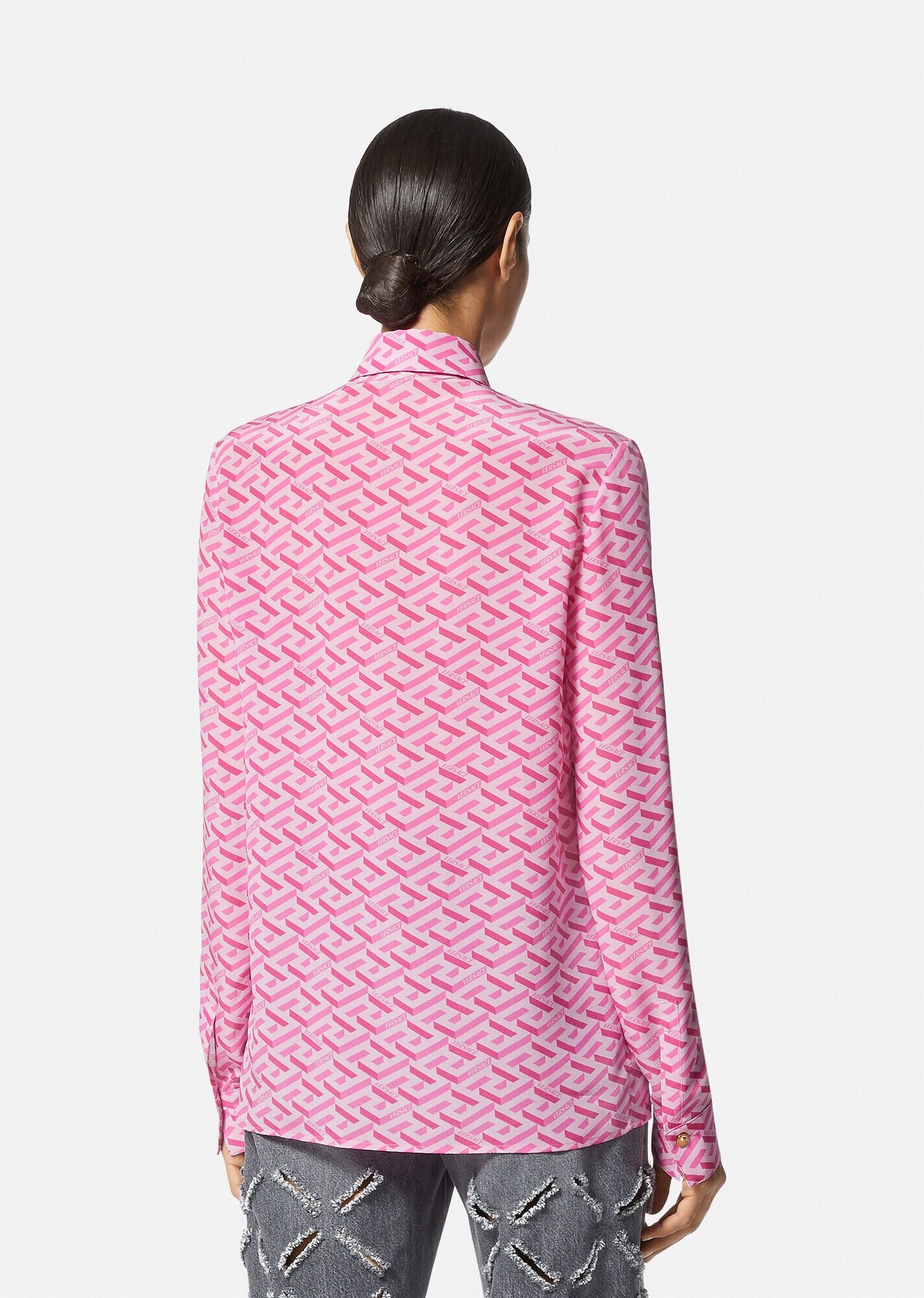 La Greca Silk Shirt - 4