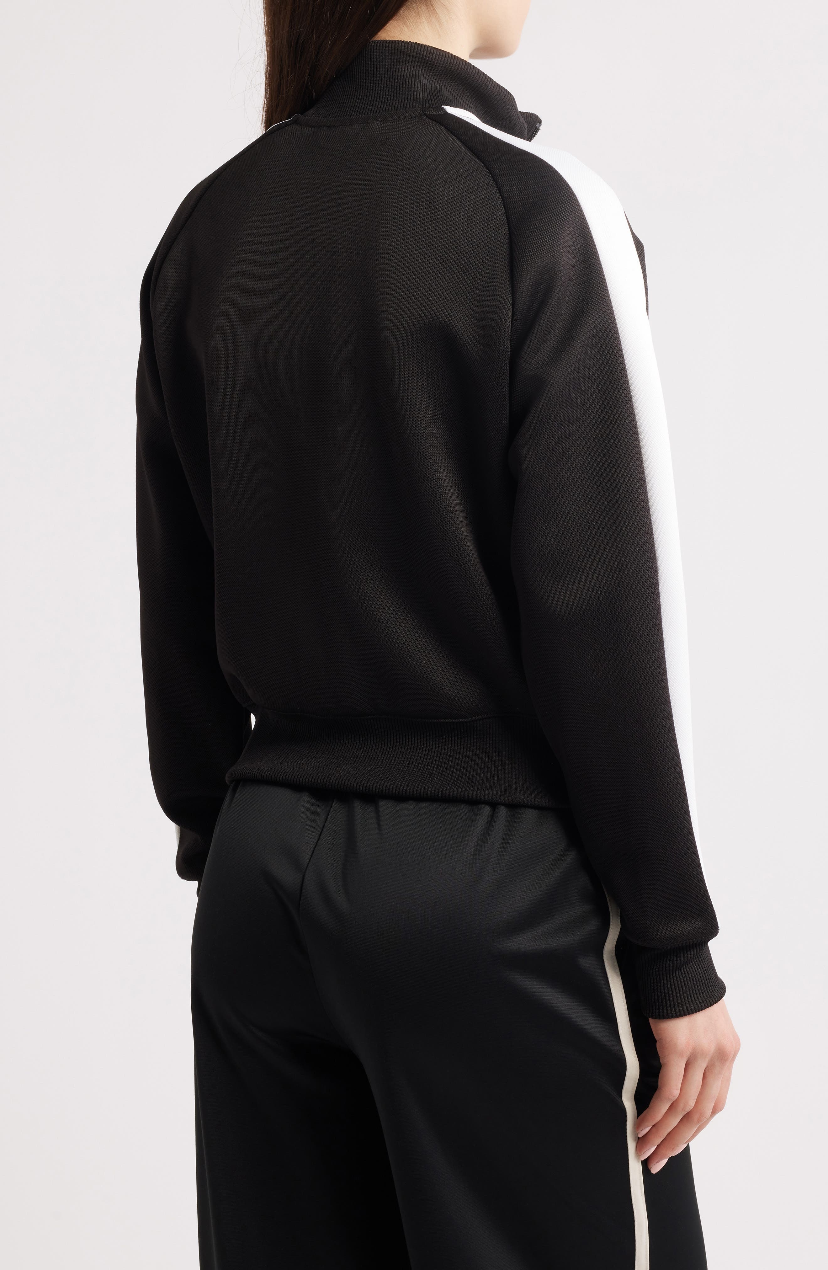 PUMA T7 Always On Crop Track Jacket in Puma Black at Nordstrom - 2