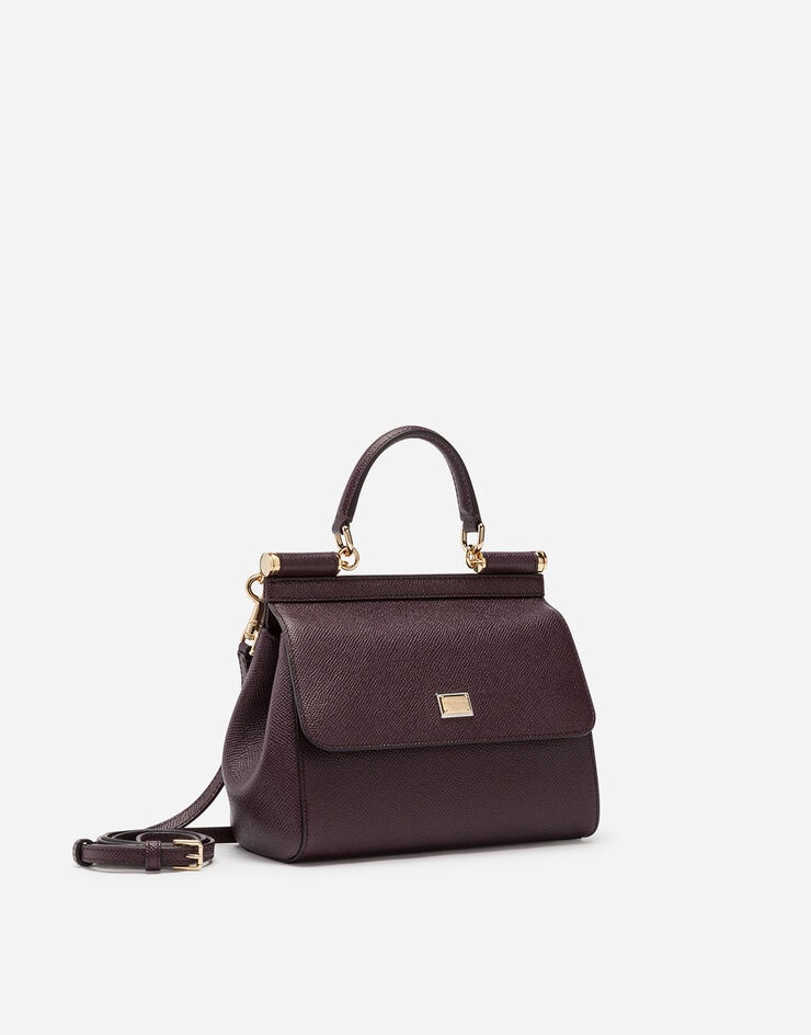 Small dauphine leather Sicily bag - 2