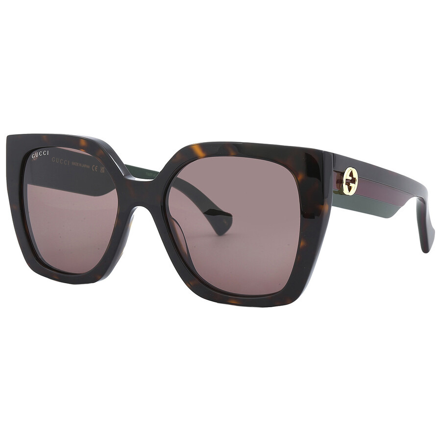 Gucci Brown Cat Eye Ladies Sunglasses GG1300S 002 55 - 3