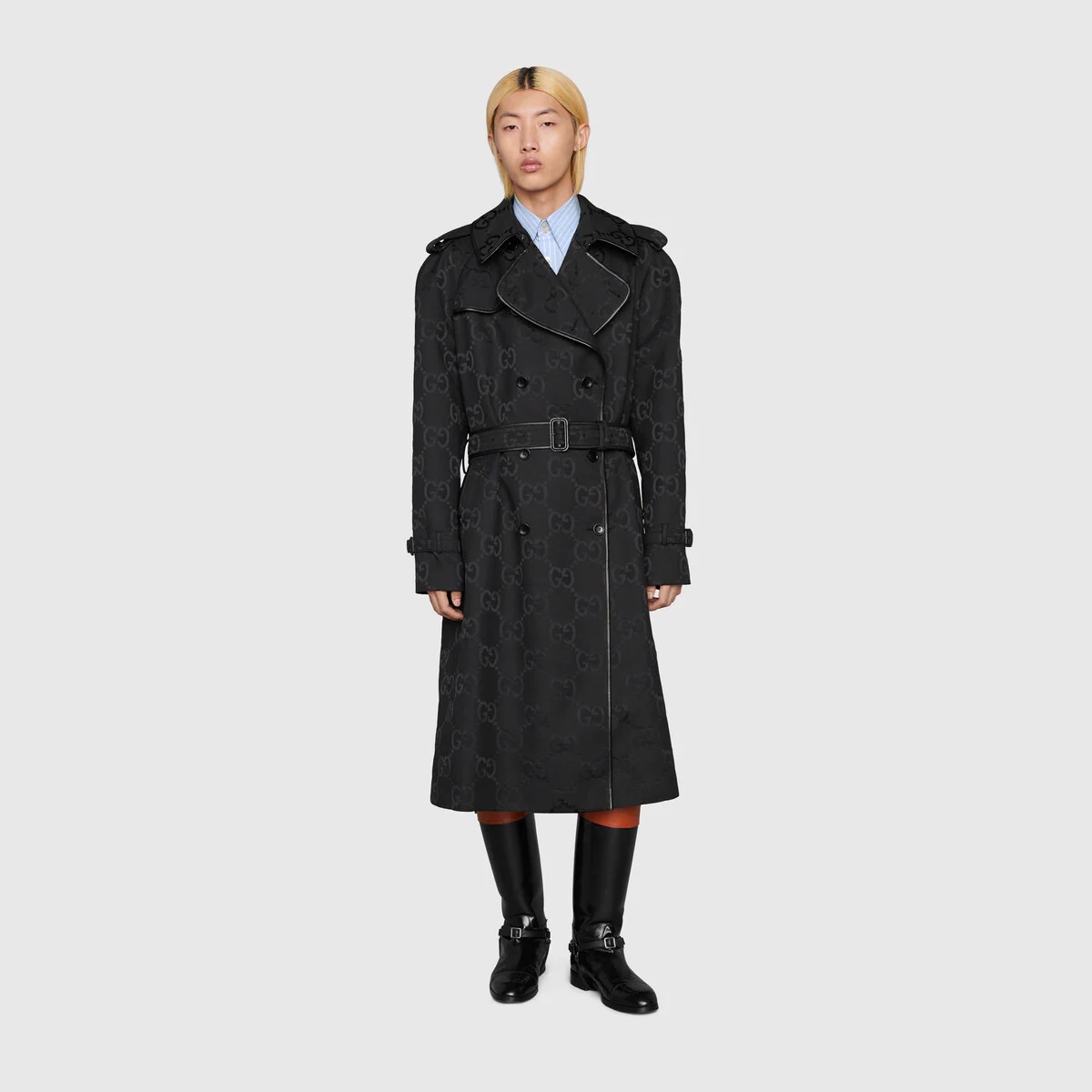 Jumbo GG canvas coat - 2