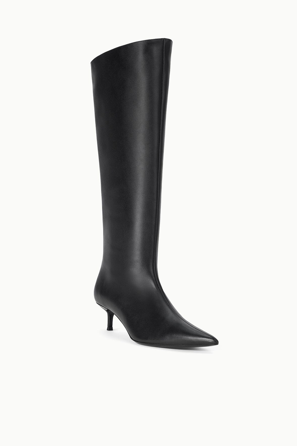 STAUD SEBASTIAN KITTEN HEEL BOOT BLACK - 3