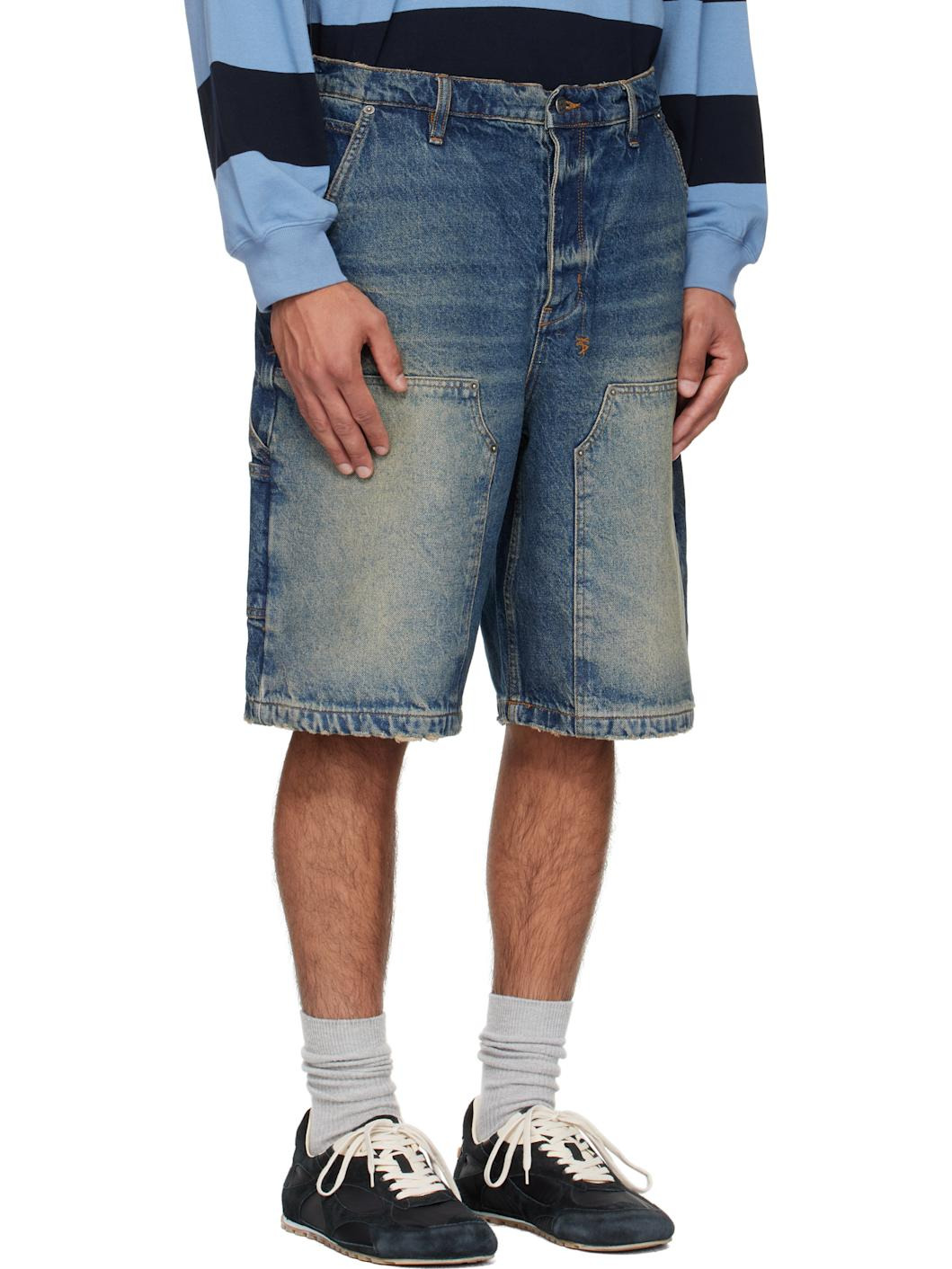 Blue Maxx Operator Rodeo Denim Shorts - 2