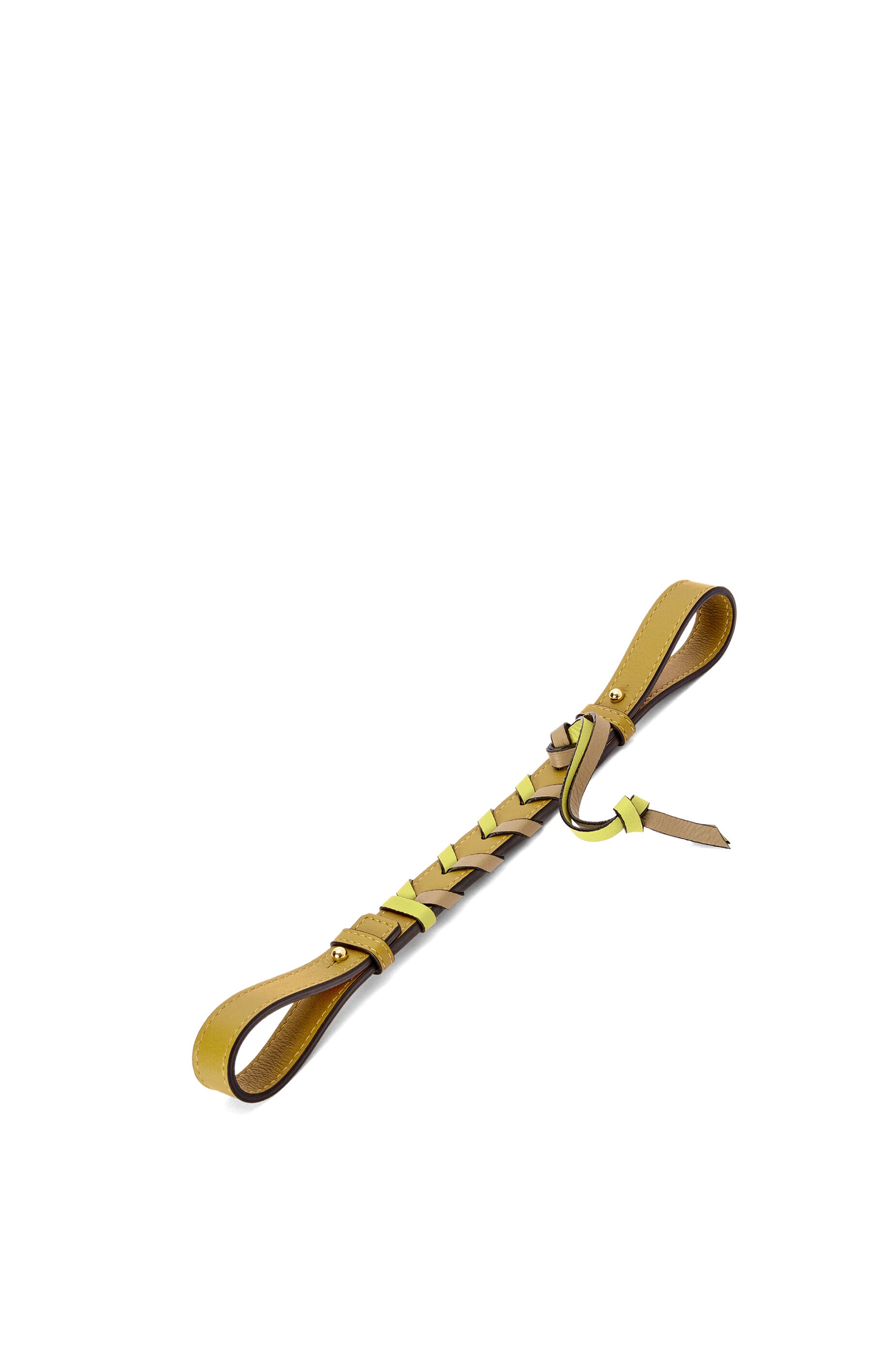 Short braided strap in classic calfskin - 1