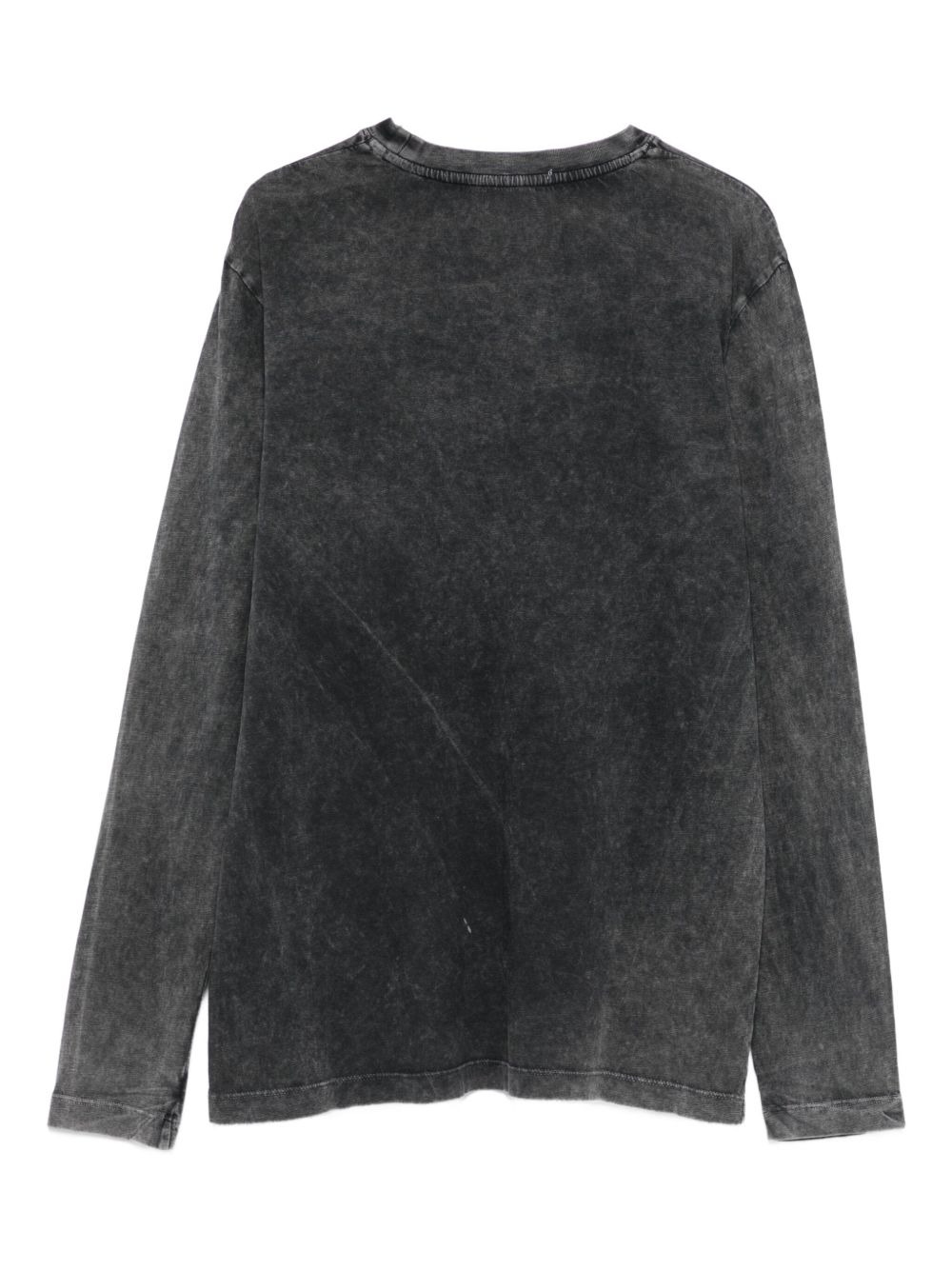 rabbit-print long-sleeve T-shirt - 2