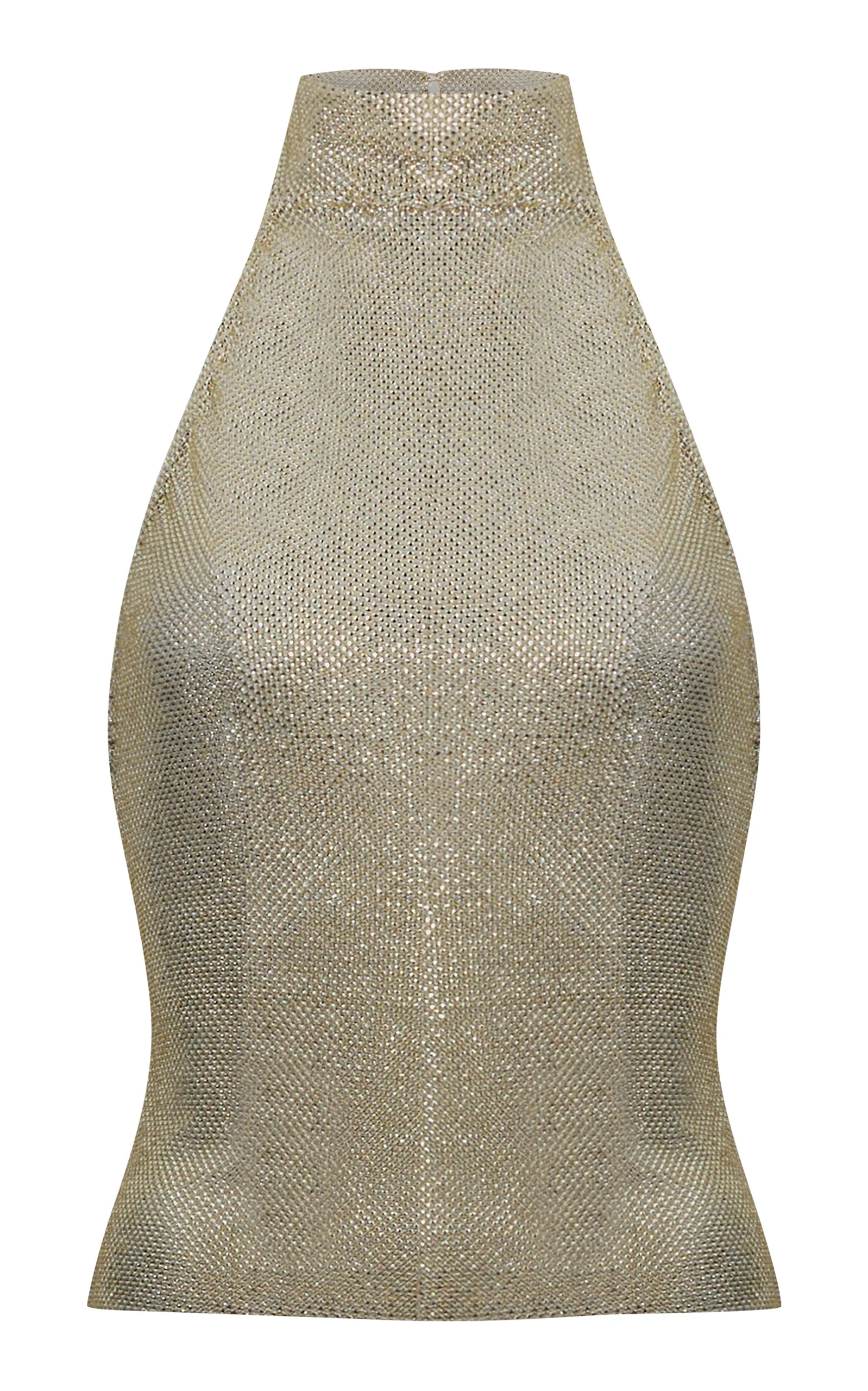 Angela Halter Top gold - 1
