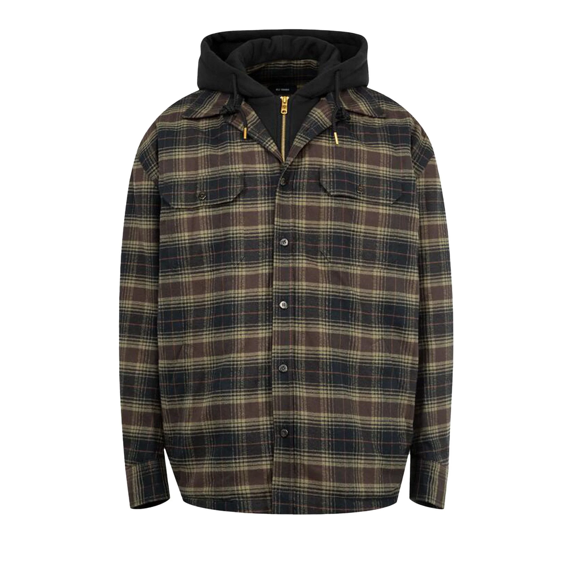 Willy Chavarria Ganadero Overshirt 'Olive' - 1