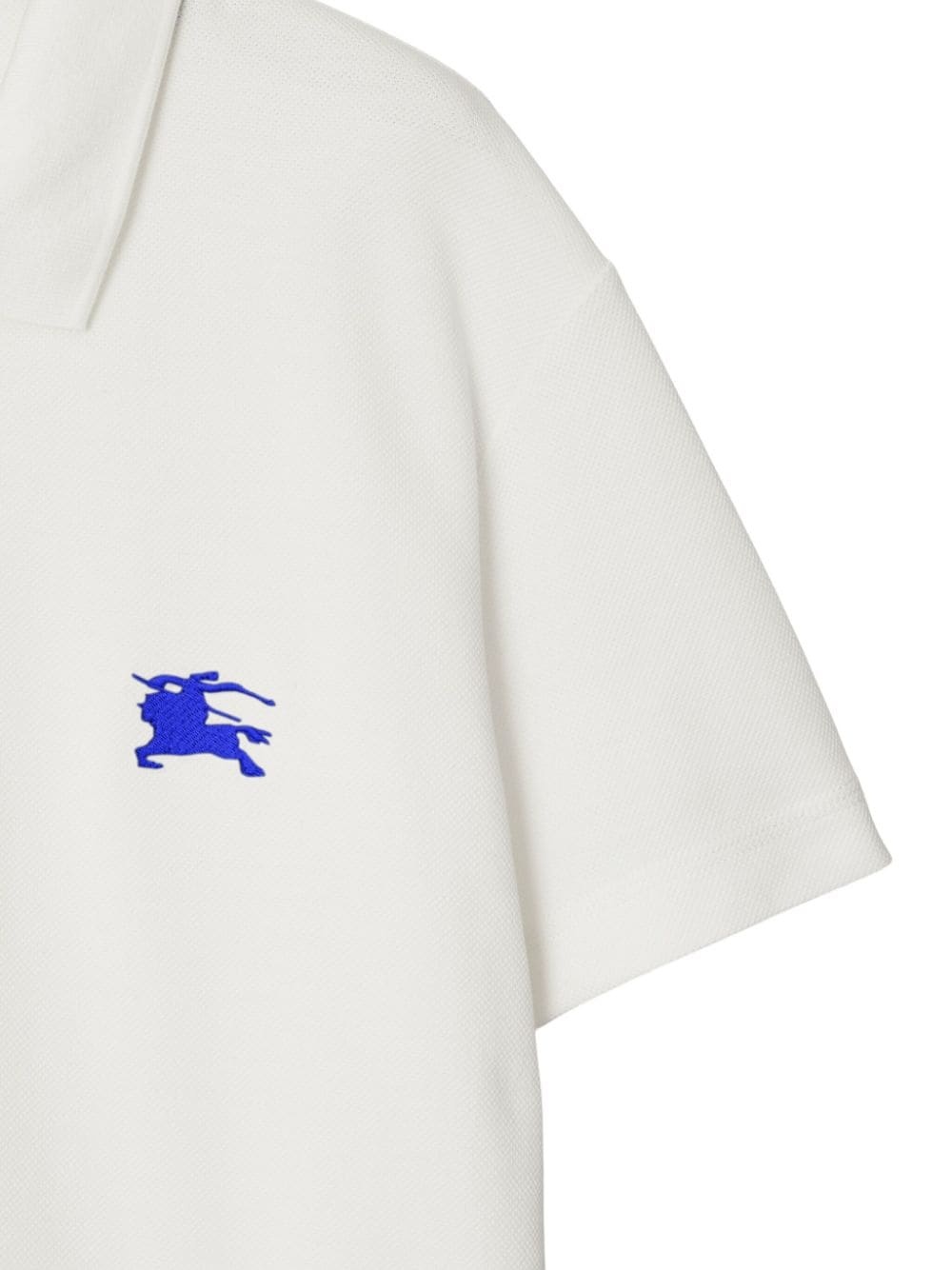 EKD-embroidered cotton polo shirt - 5