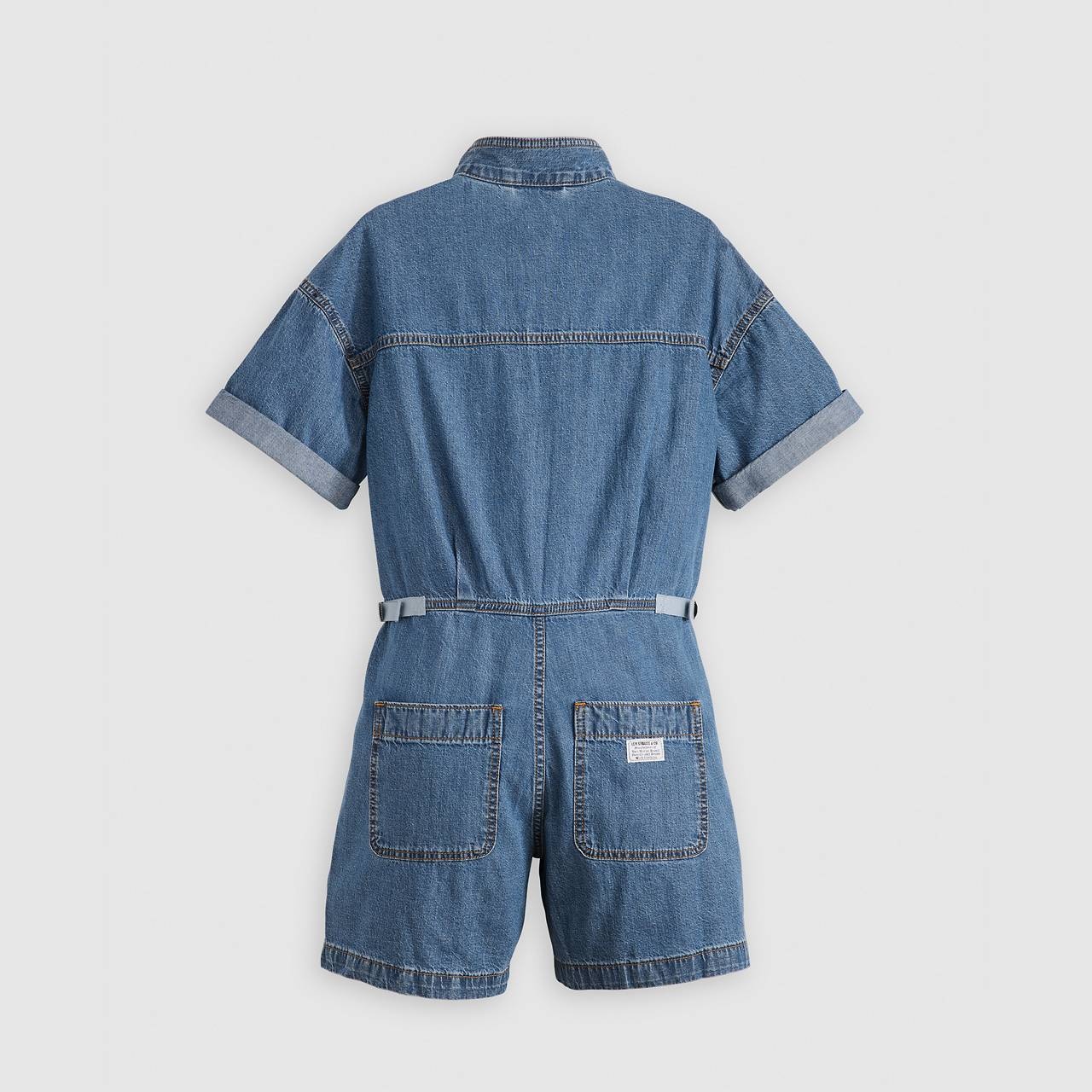 SHORT SLEEVE SURPLUS ROMPER - 6