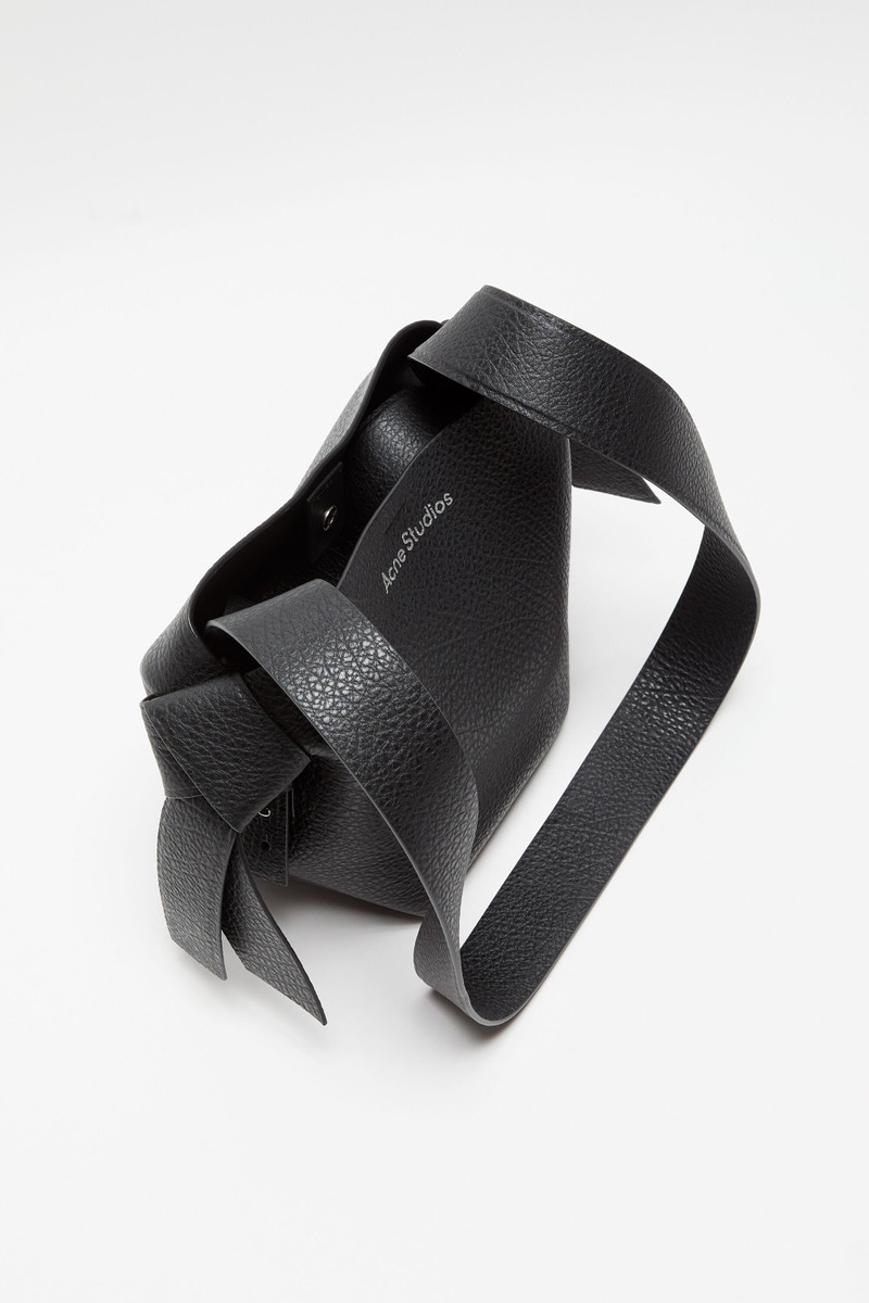 Acne Studios Musubi mini shoulder bag - Black outlook