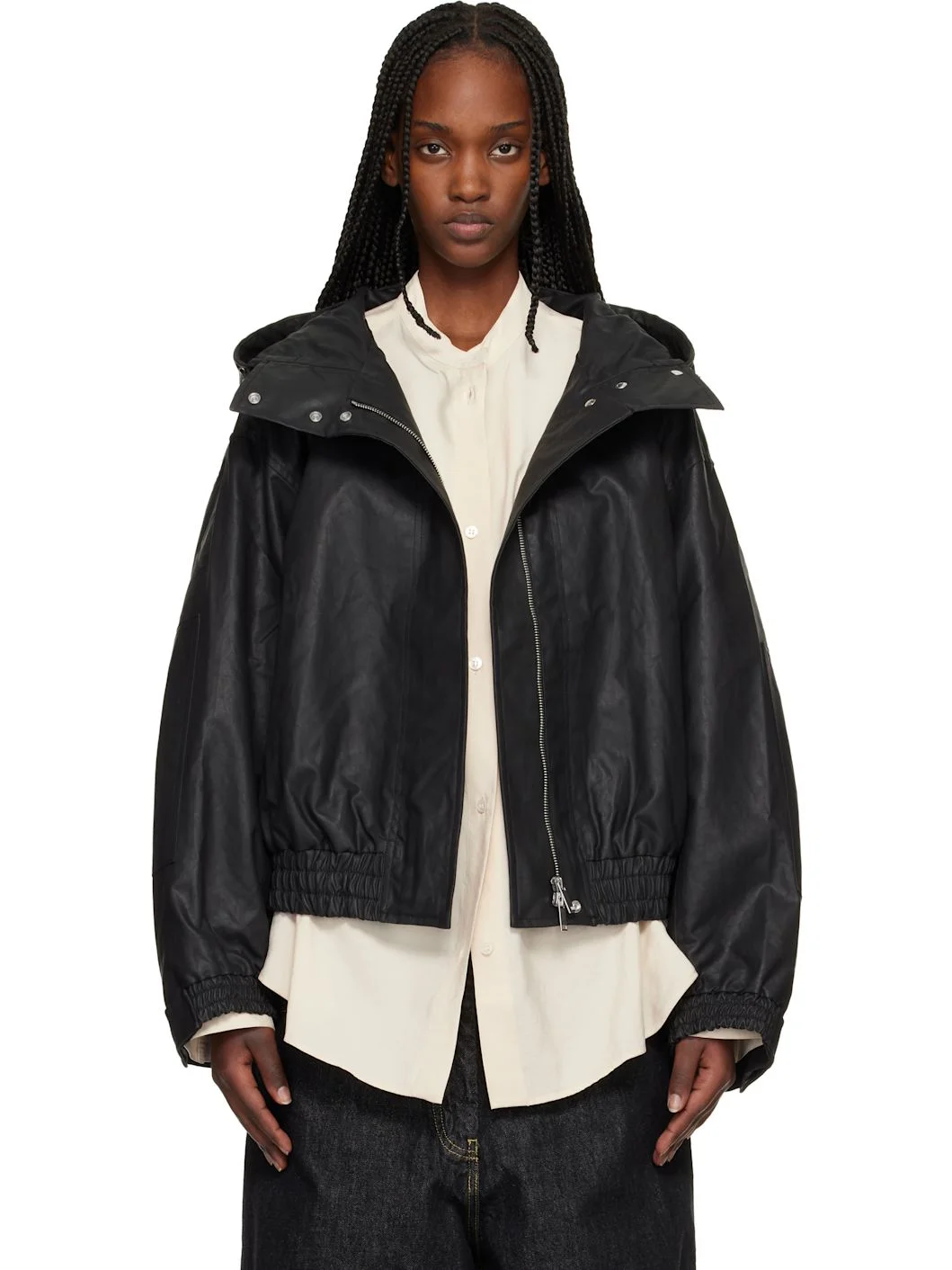 Black Cabot Jacket - 1