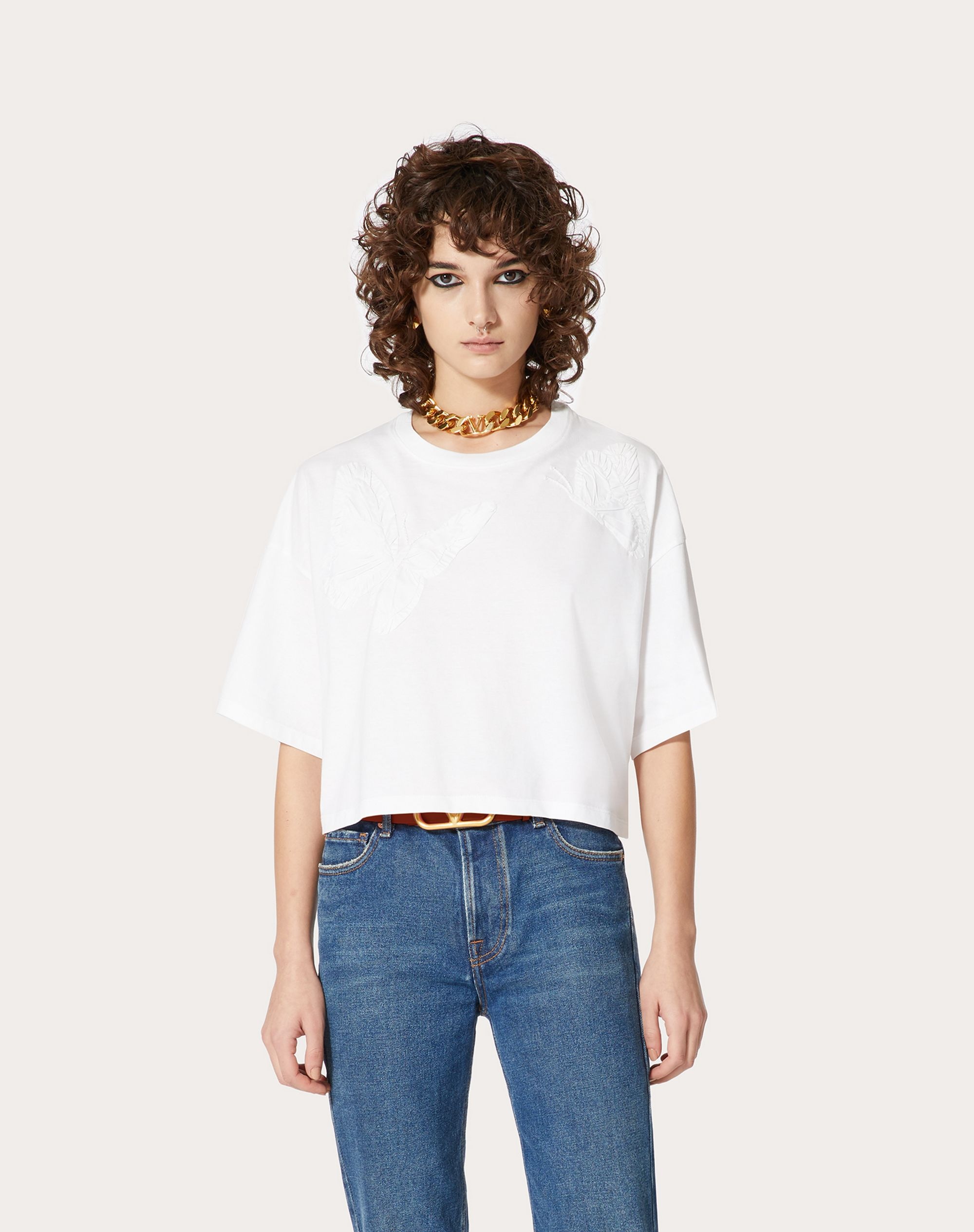 EMBROIDERED JERSEY T-SHIRT - 3