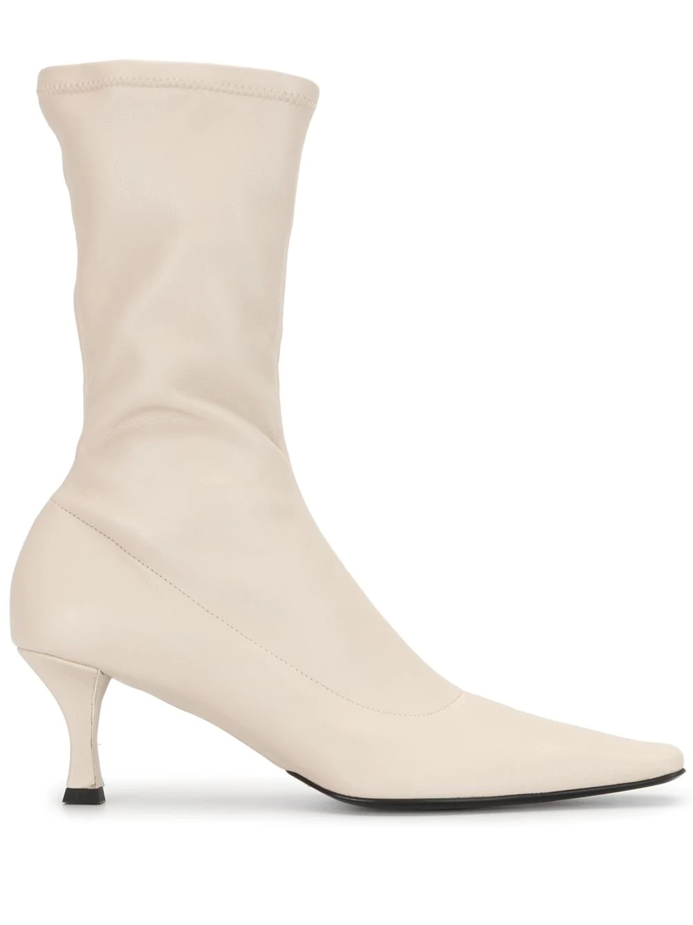 ruched calf-length boots - 1