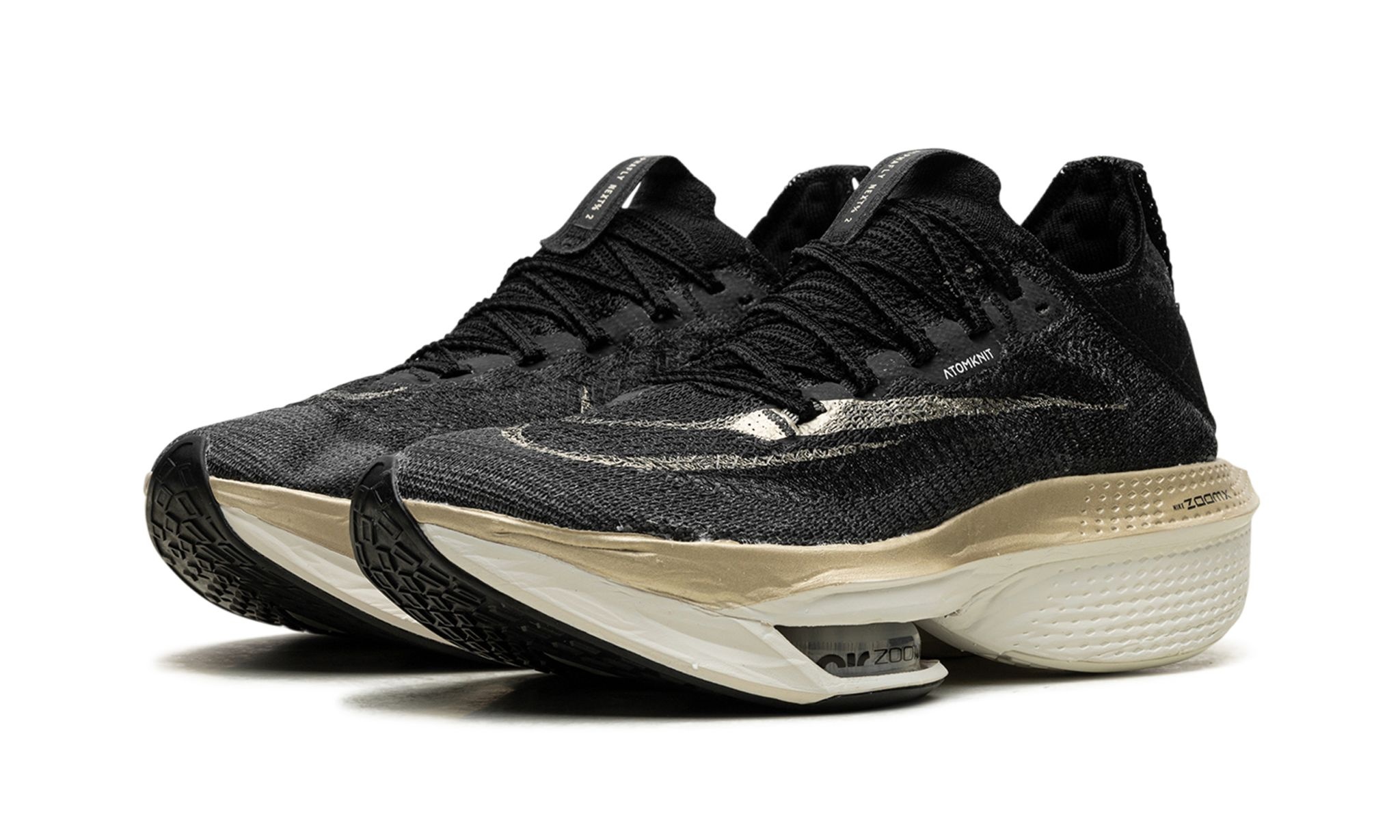 Air Zoom Alphafly Next% 2 Wmns "Black Gold White" - 2