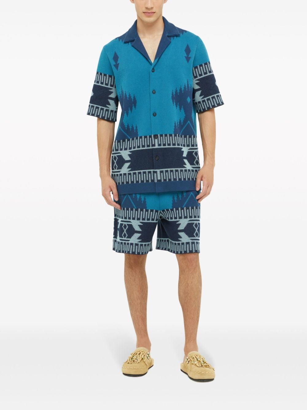 Icon jacquard piquÃ© shirt - 2