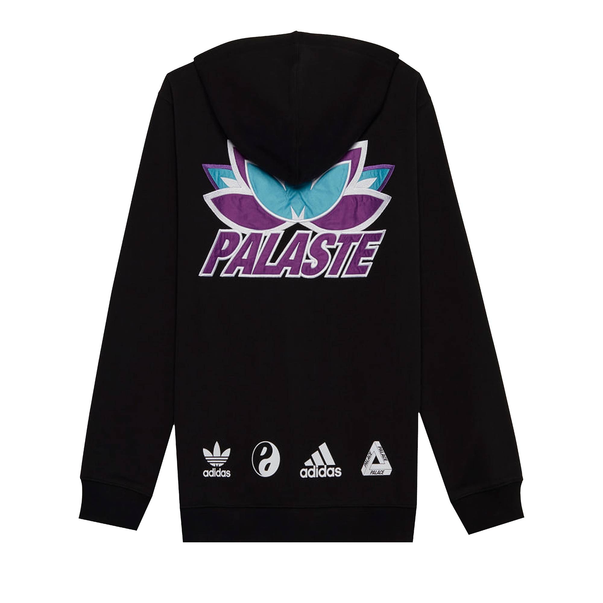 Palace x Adidas Palaste Graphic Hoodie 'Black' - 2