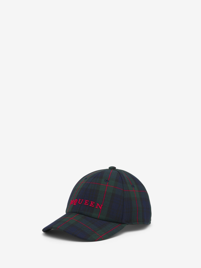 Tartan McQueen Logo Baseball Cap 3
