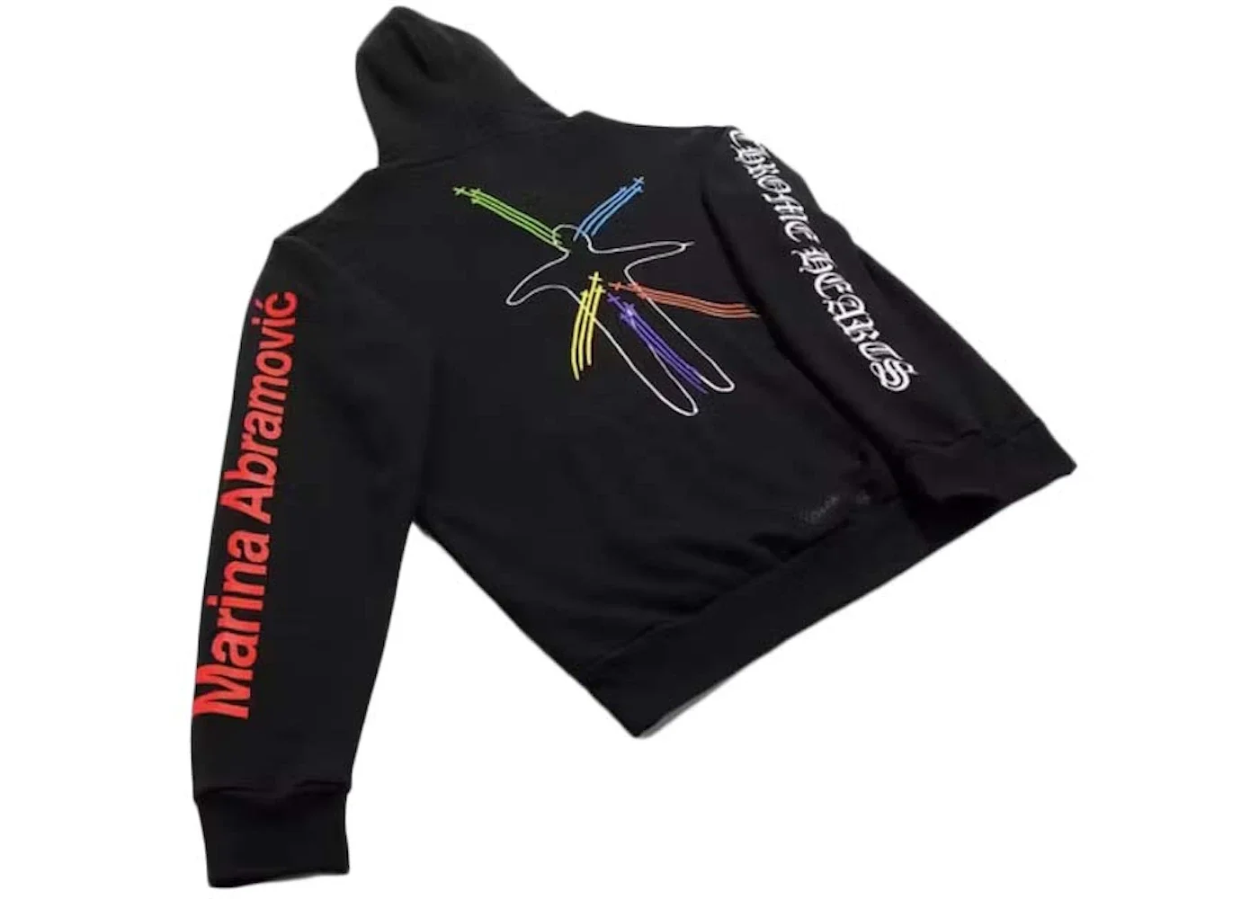 Chrome Hearts CH + ABRAMOVIC Hoodie Black - 1