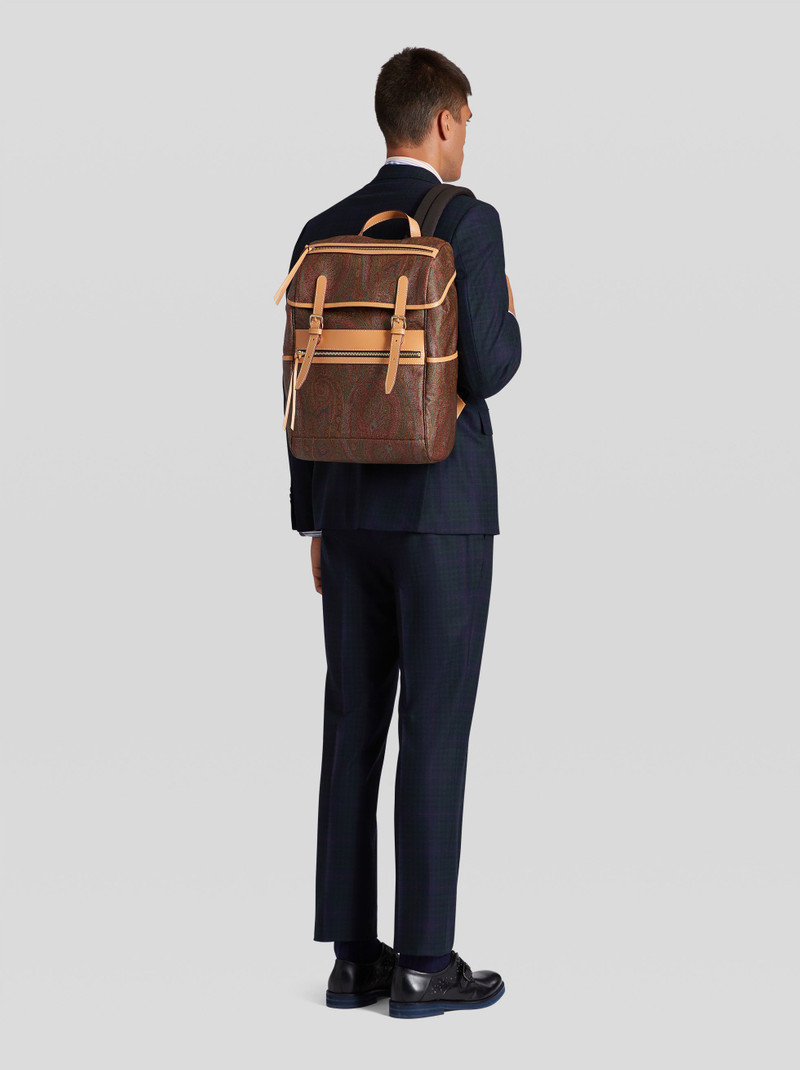 Etro PAISLEY JACQUARD BACKPACK outlook