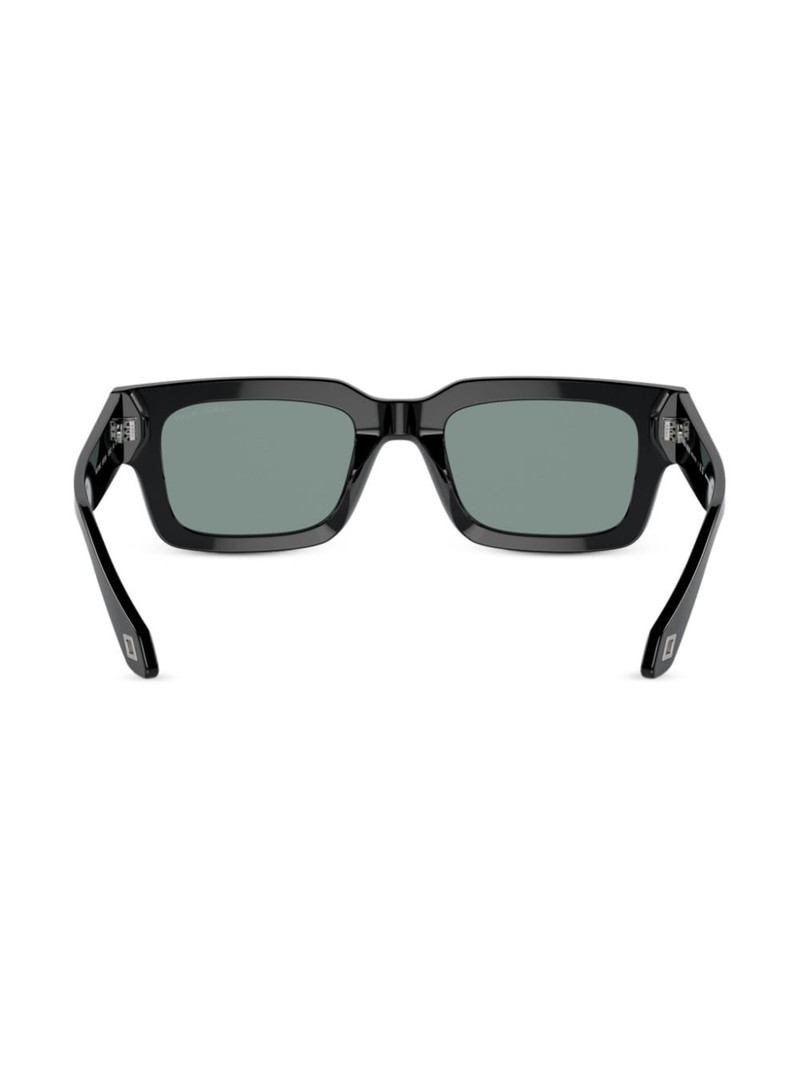 logo-print square-frame sunglasses 4