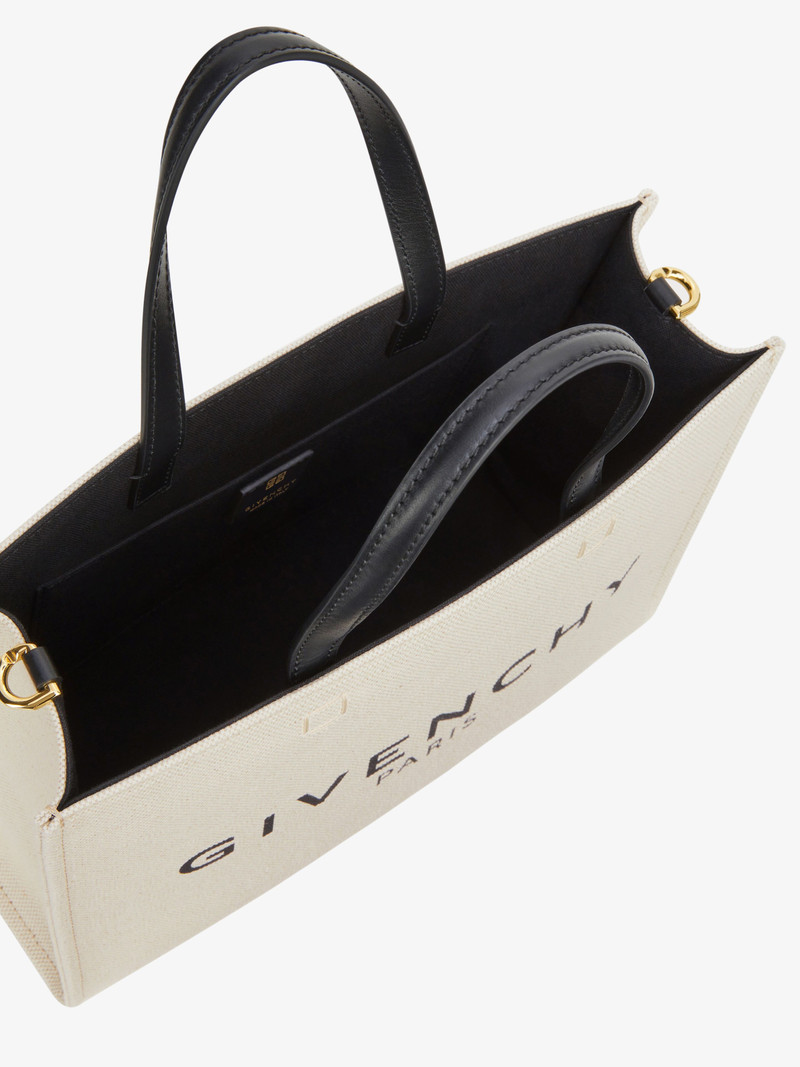 SMALL G-TOTE SHOPPING BAG IN CANVAS 5