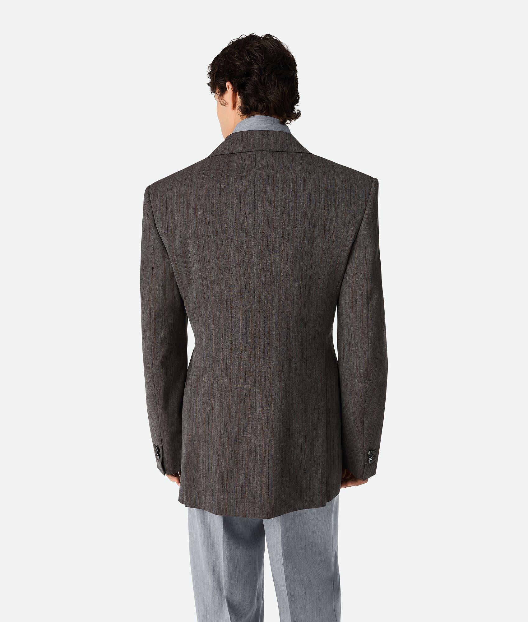 Wool Subtle Stripe Jacket - 3