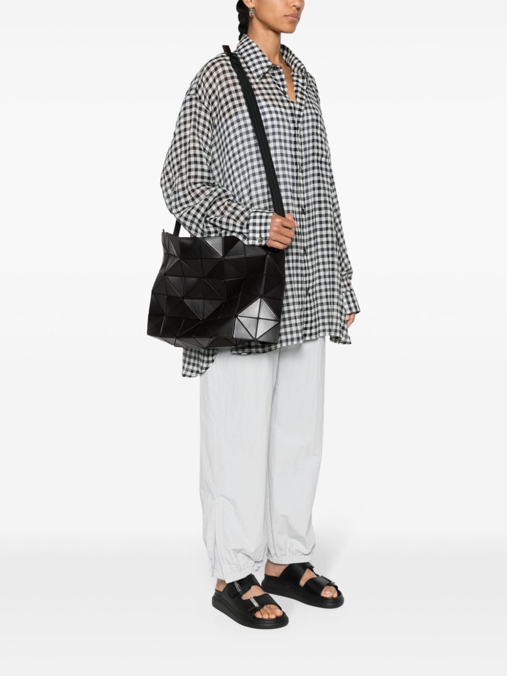 Blocky geometric shoulder bag - 2