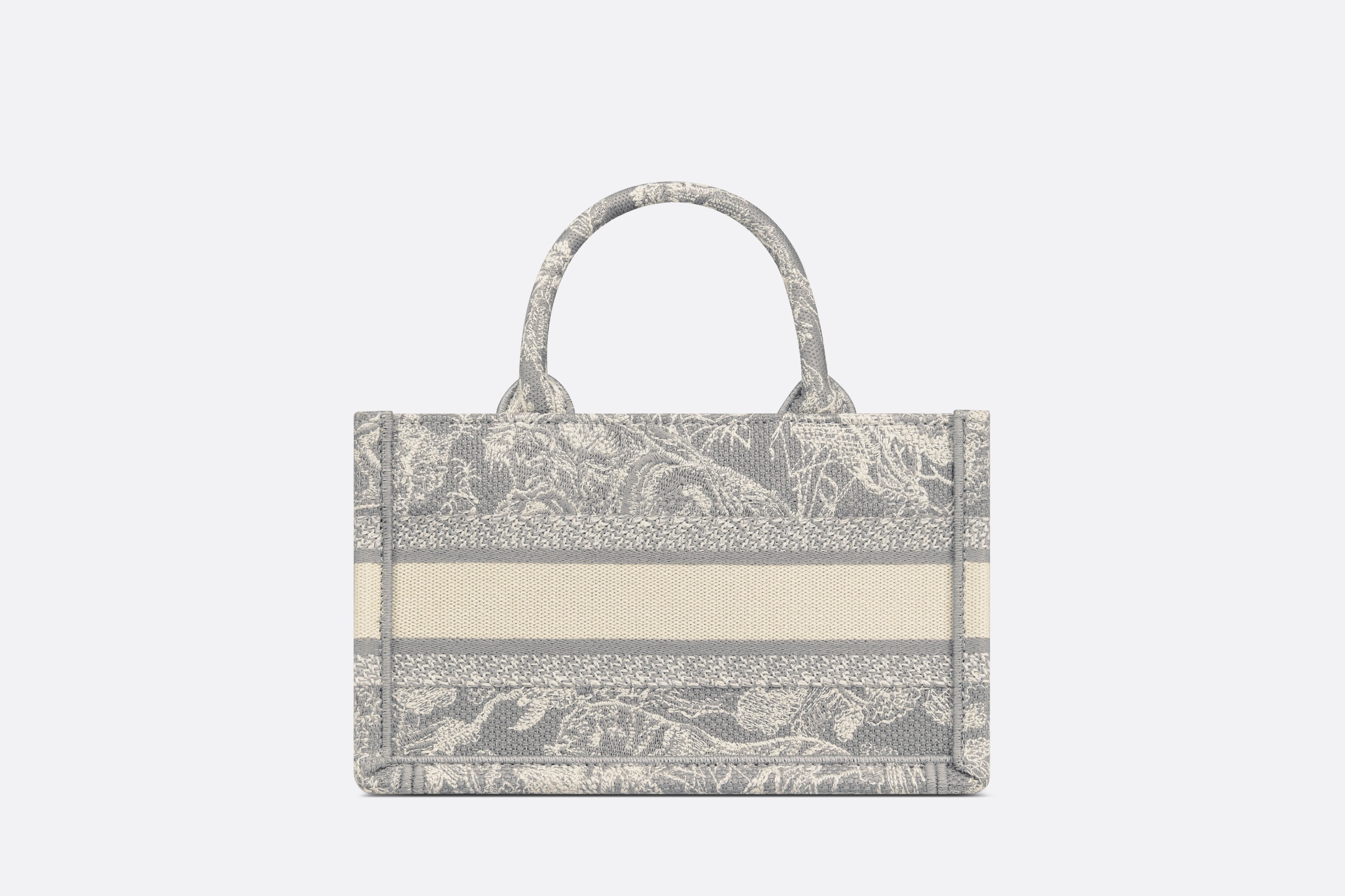 Dior Mini Dior Book Tote with Strap | REVERSIBLE