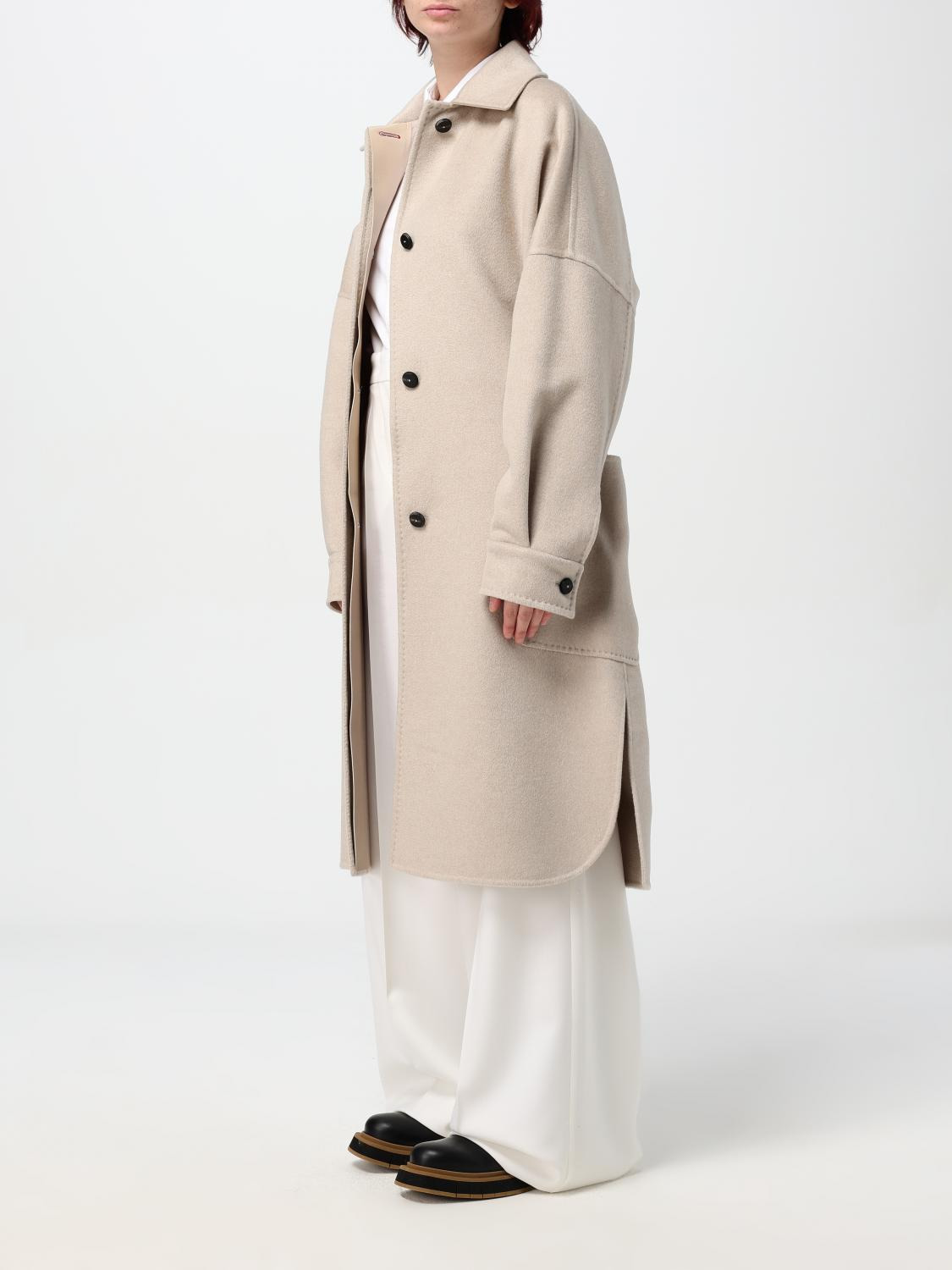 Max Mara Coat Woman Brown - 3
