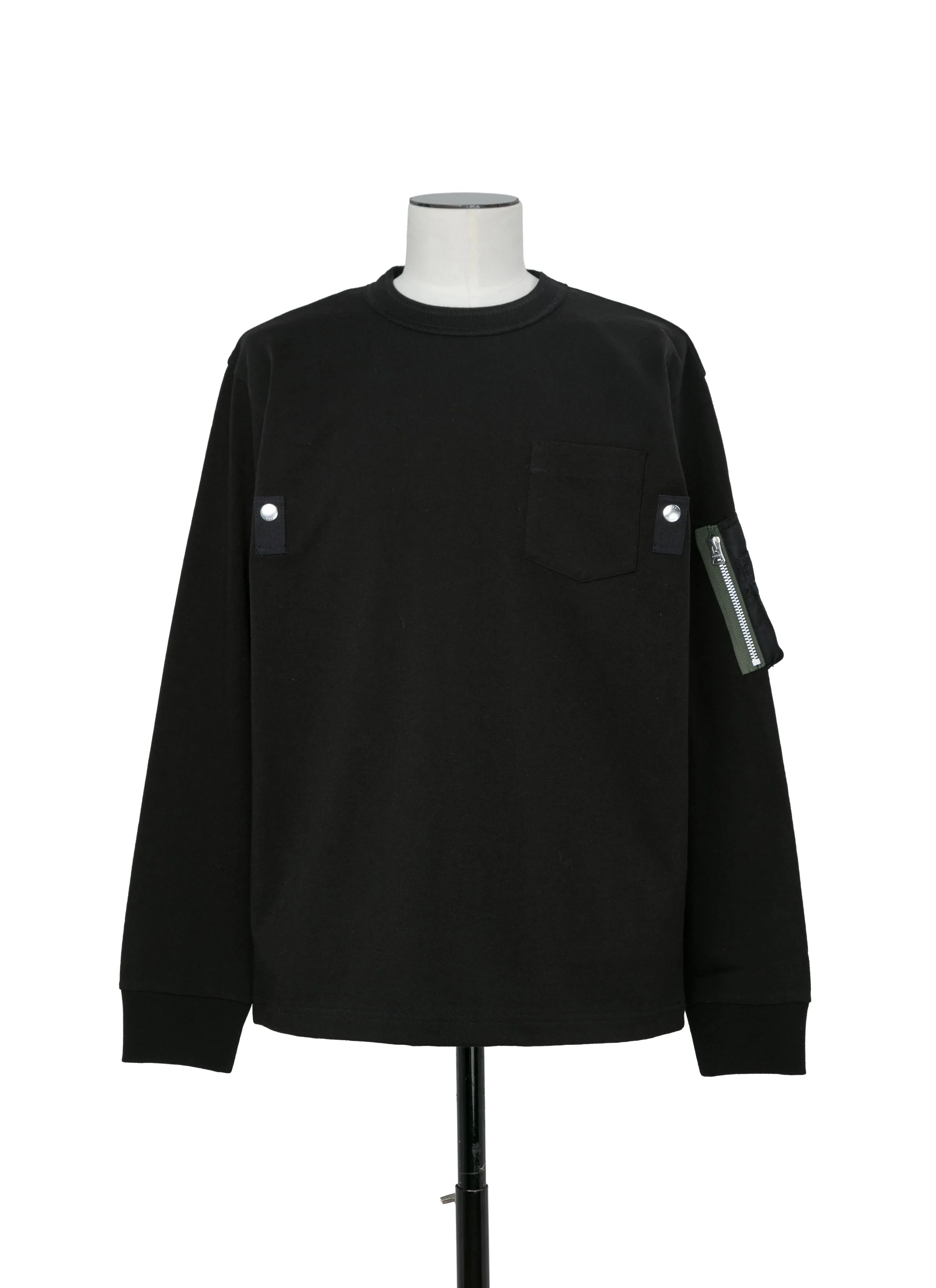 Cotton Jersey L/S T-Shirt - 1