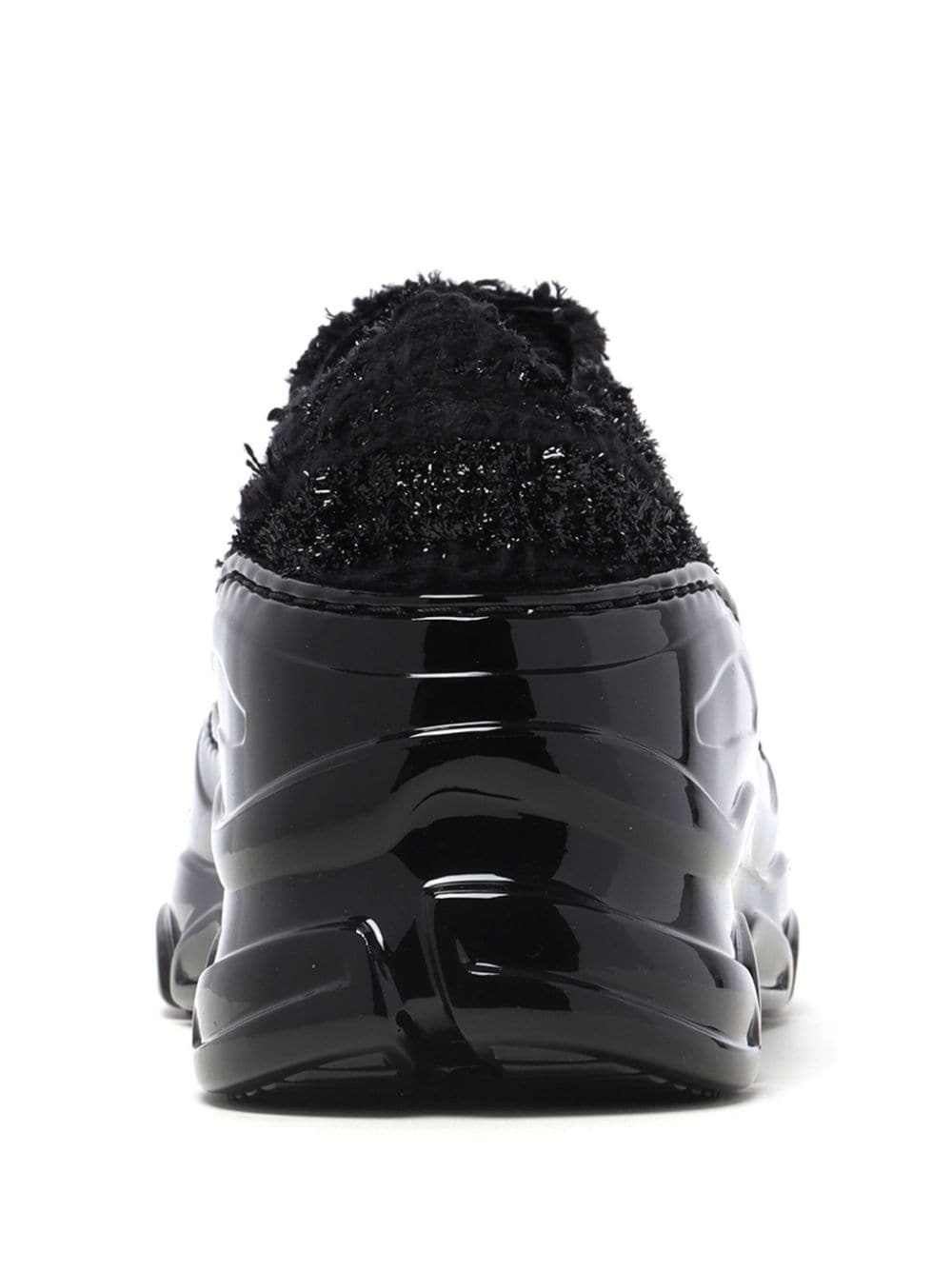tweed low-top sneakers - 5
