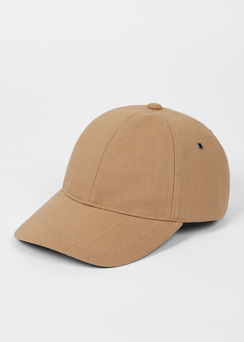Paul Smith Beige Virgin Wool Baseball Cap outlook