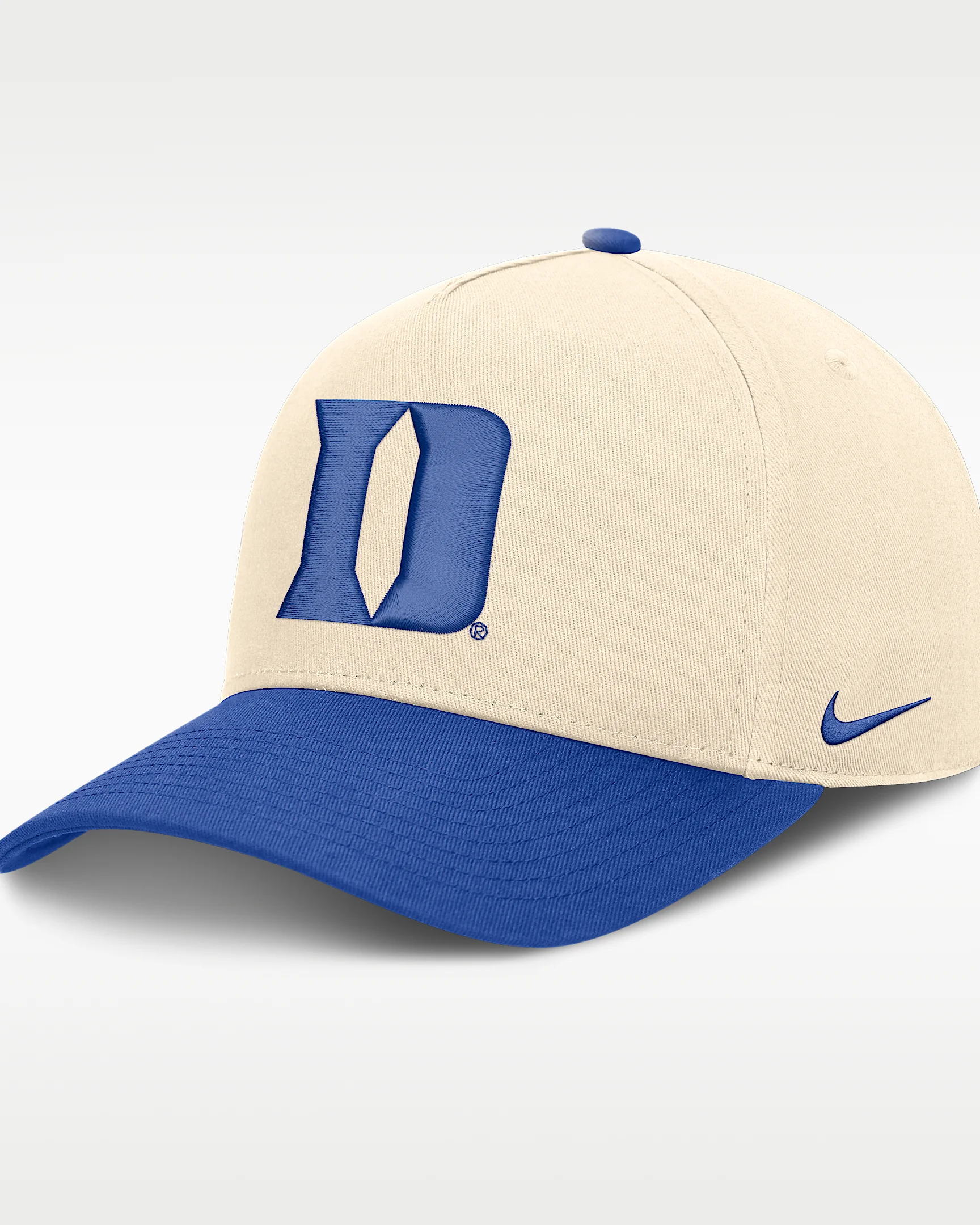 Duke Campus Prep Rise Men's Nike College A-Frame Adjustable Hat - 1
