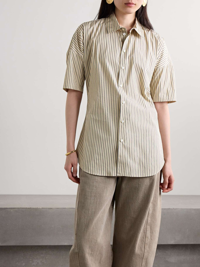Striped cotton-poplin shirt 3