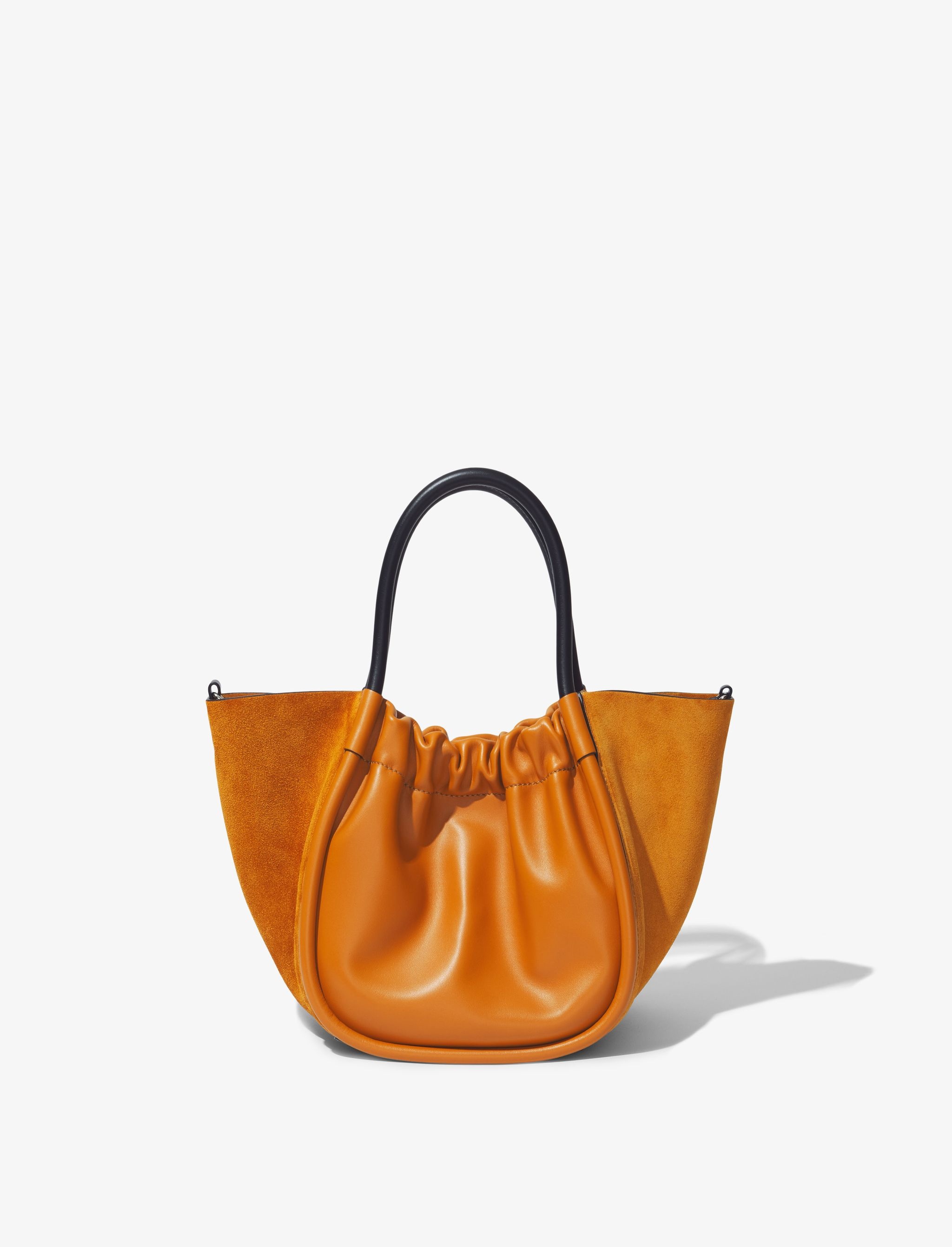 Small Ruched Crossbody Tote - 5