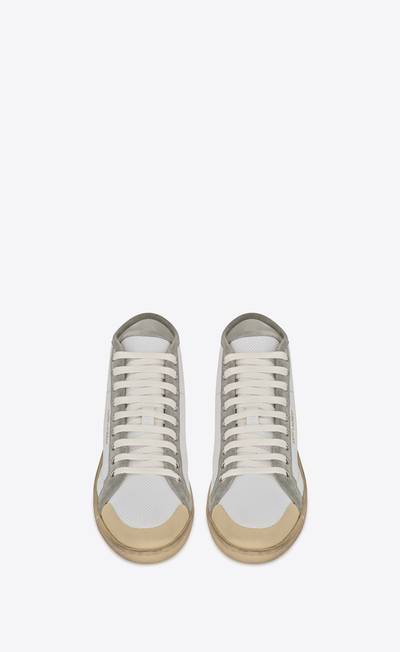 SAINT LAURENT court classic sl/39 sneakers in leather and suede outlook